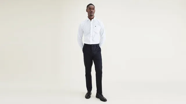 Dockers Signature Iron Free chino slim noir anti-taches