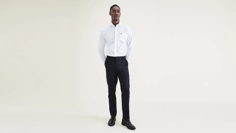 Dockers Signature Iron Free chino slim noir anti-taches