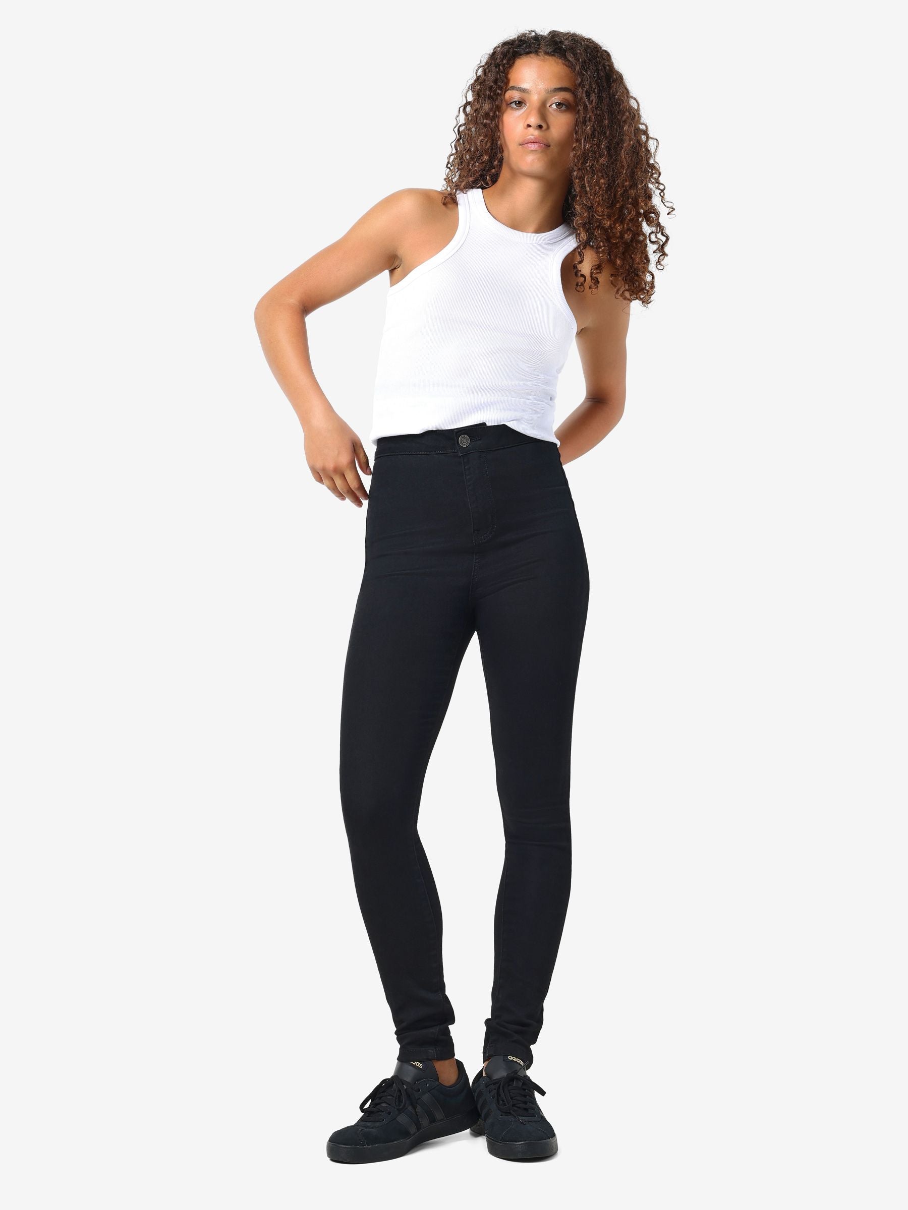 Noisy May NMELLA jean skinny taille très haute stretch