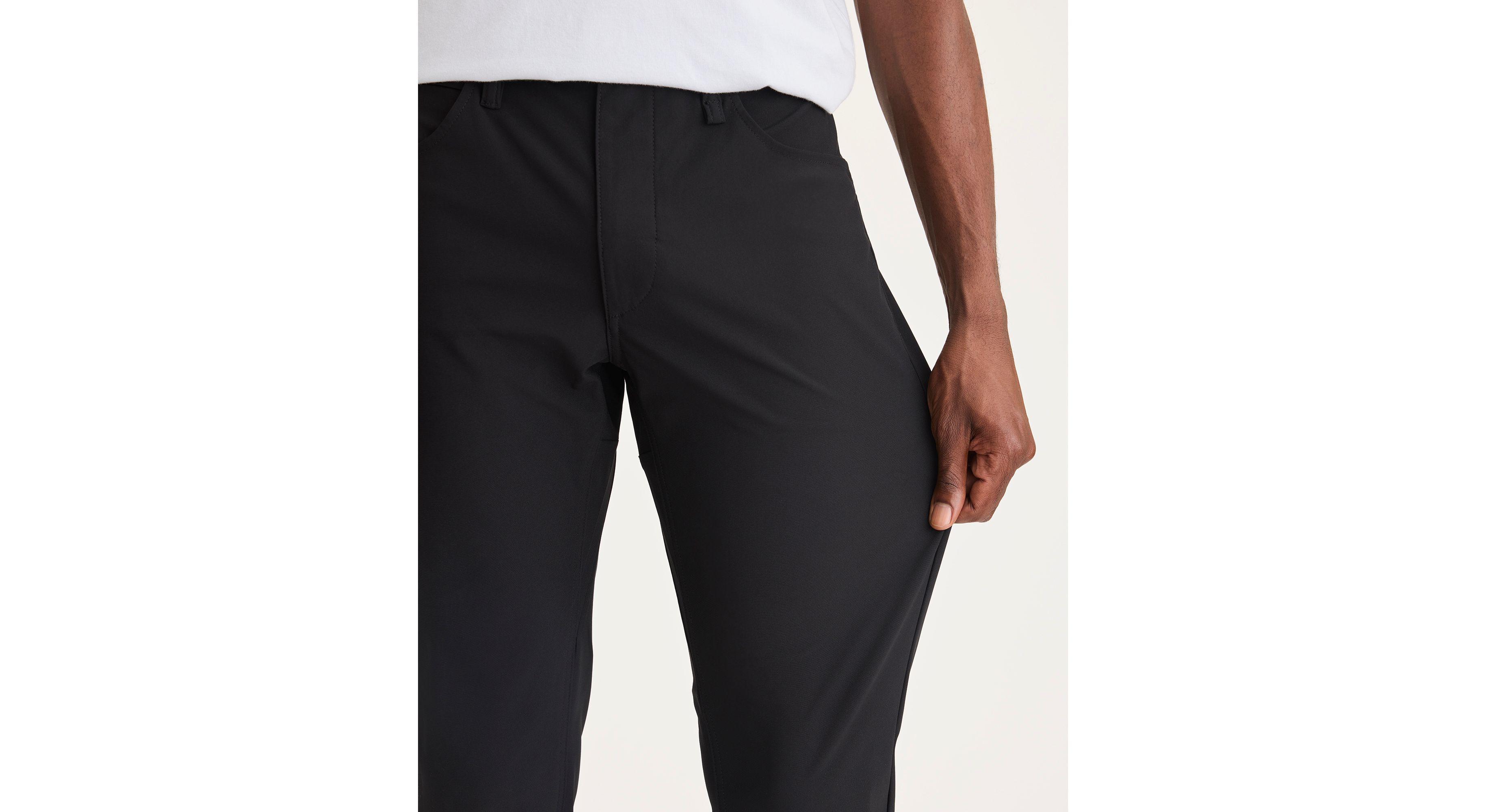 Dockers Go Airweave 5-Pocket chino homme Noir slim