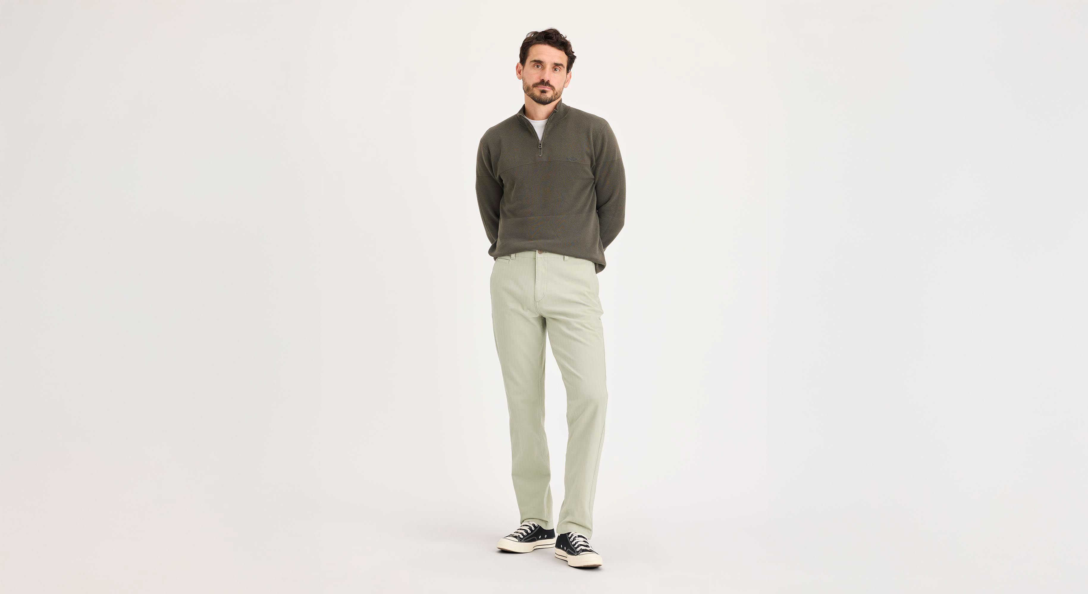 Dockers Alpha Chino pantalon slim beige stretch