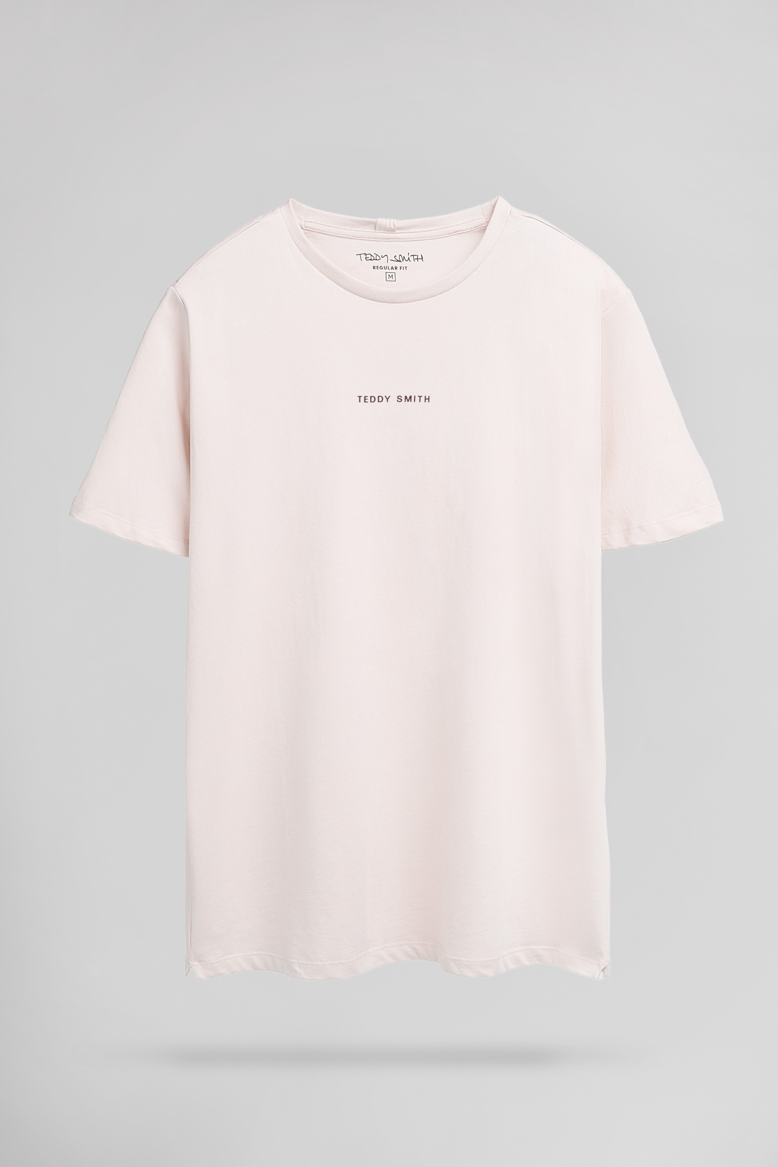 Teddy Smith T-Soy 2 MC t-shirt rose quartz homme