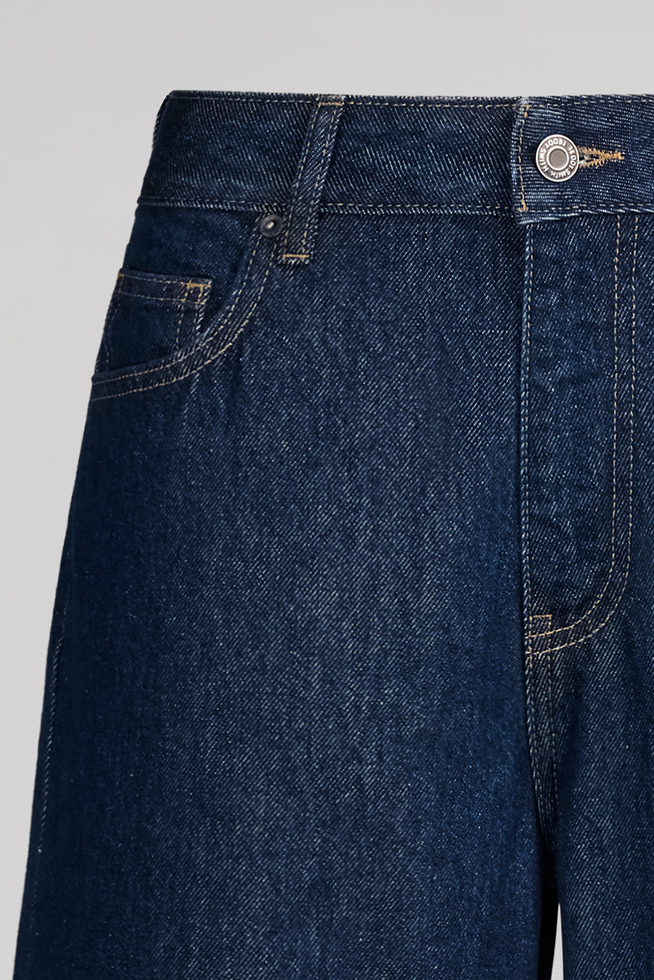 Teddy Smith Tomboy Dark Blue jean droit femme taille basse