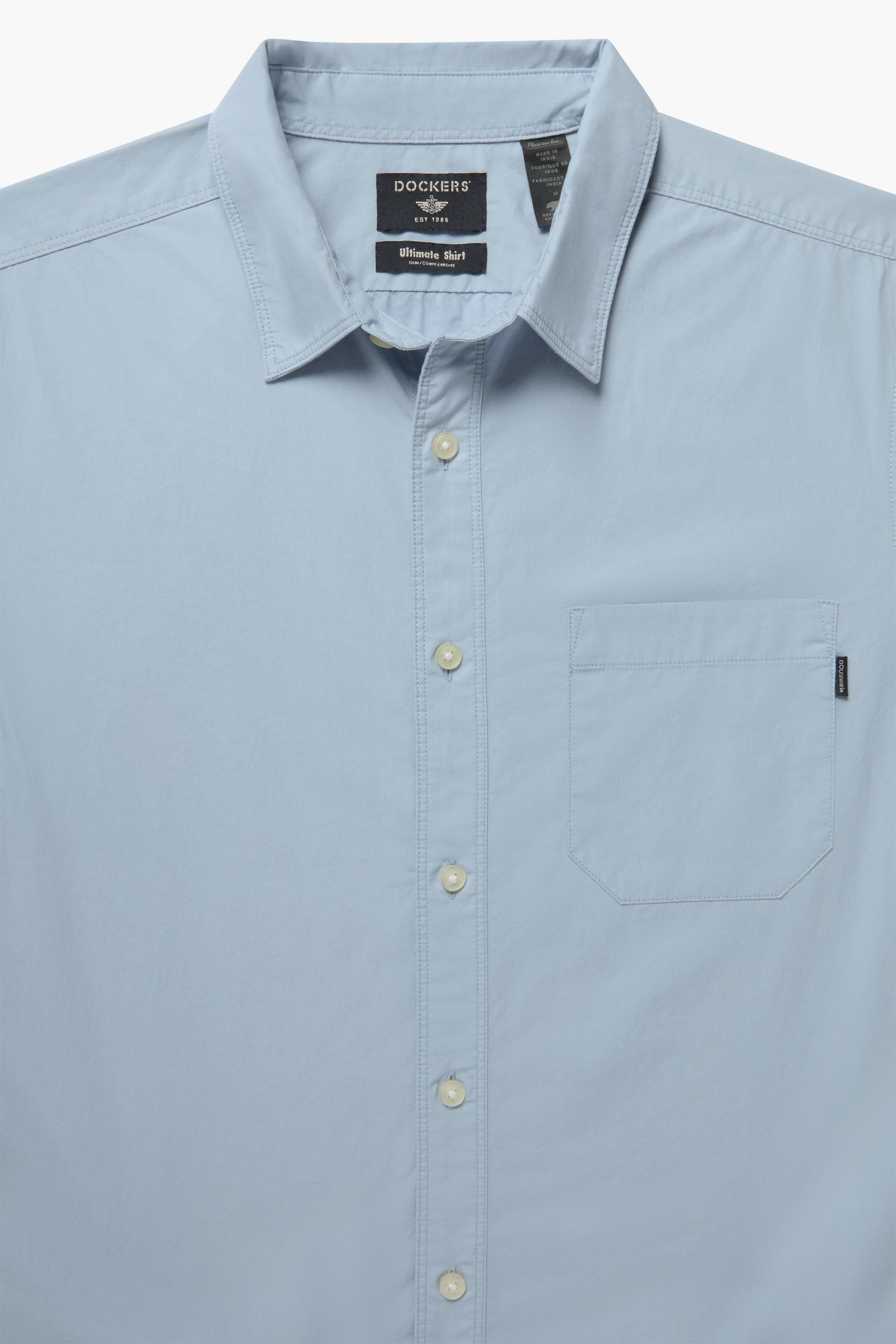 Dockers Ultimate chemise slim homme bleu délavé