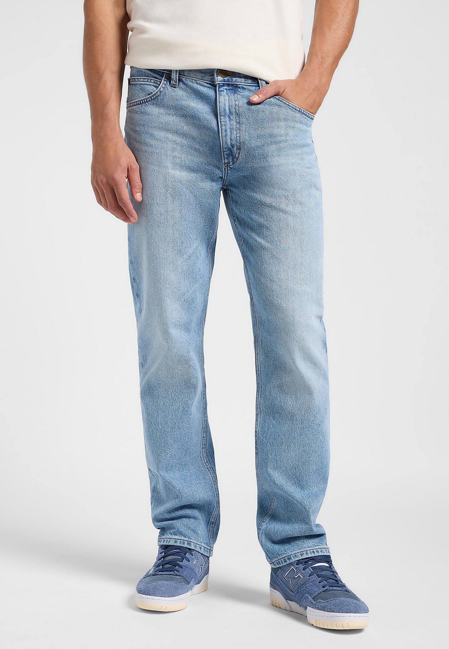 Lee West jean homme 36W/34L coupe droite toile denim