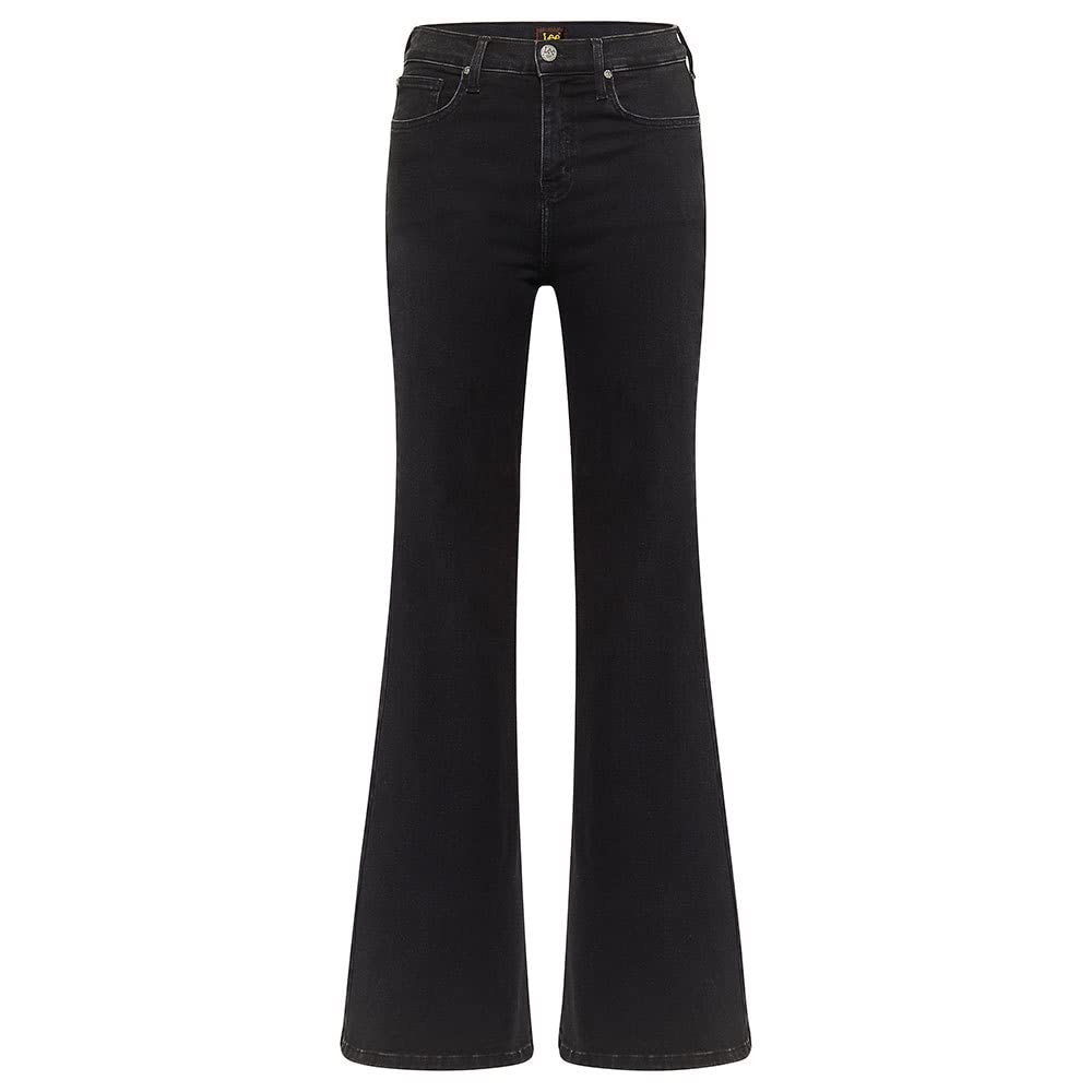 Lee Foreverfit Flare jean flare femme noir boyfriend