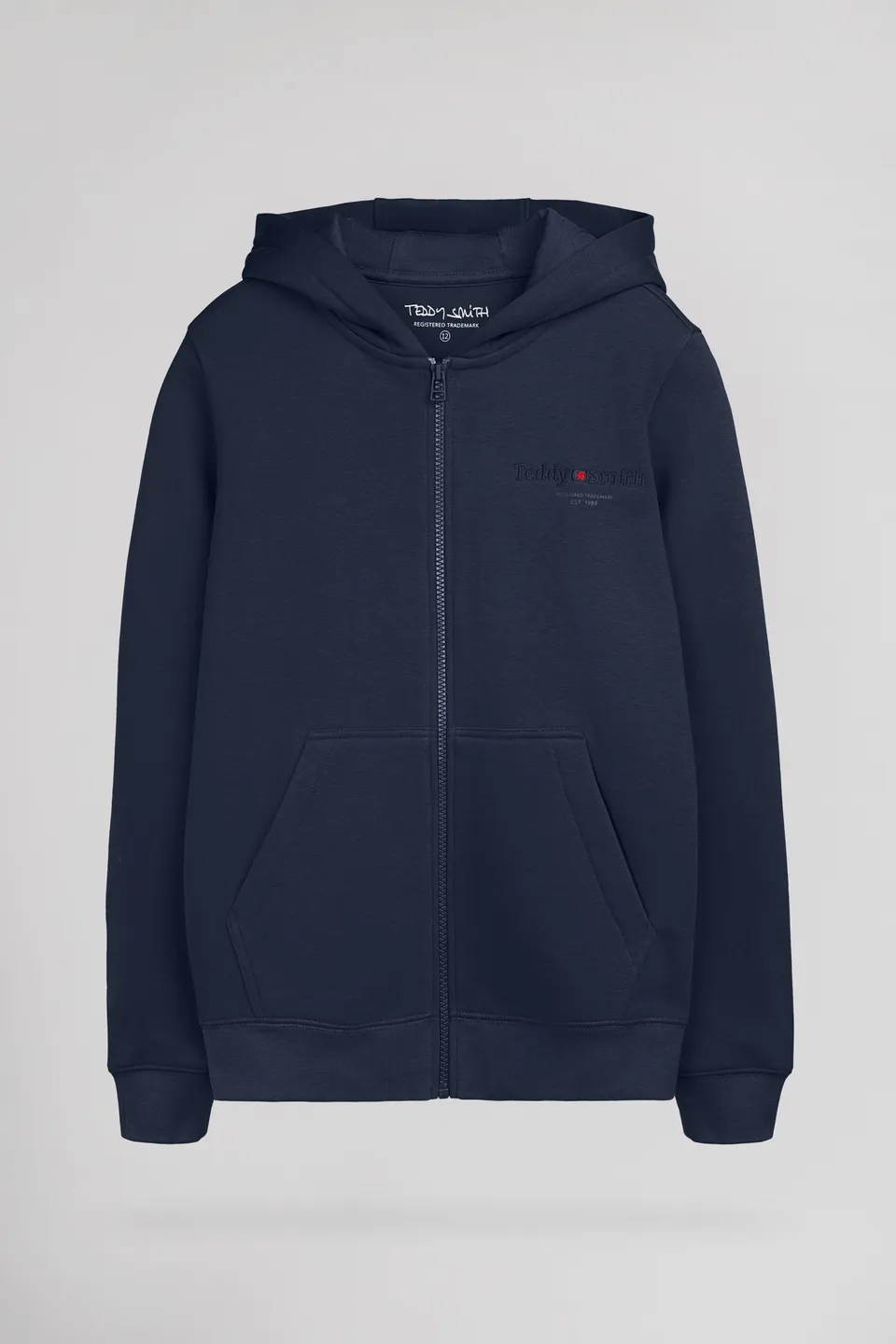Teddy Smith Giclass Jim Hz gilet sweat garçon marine