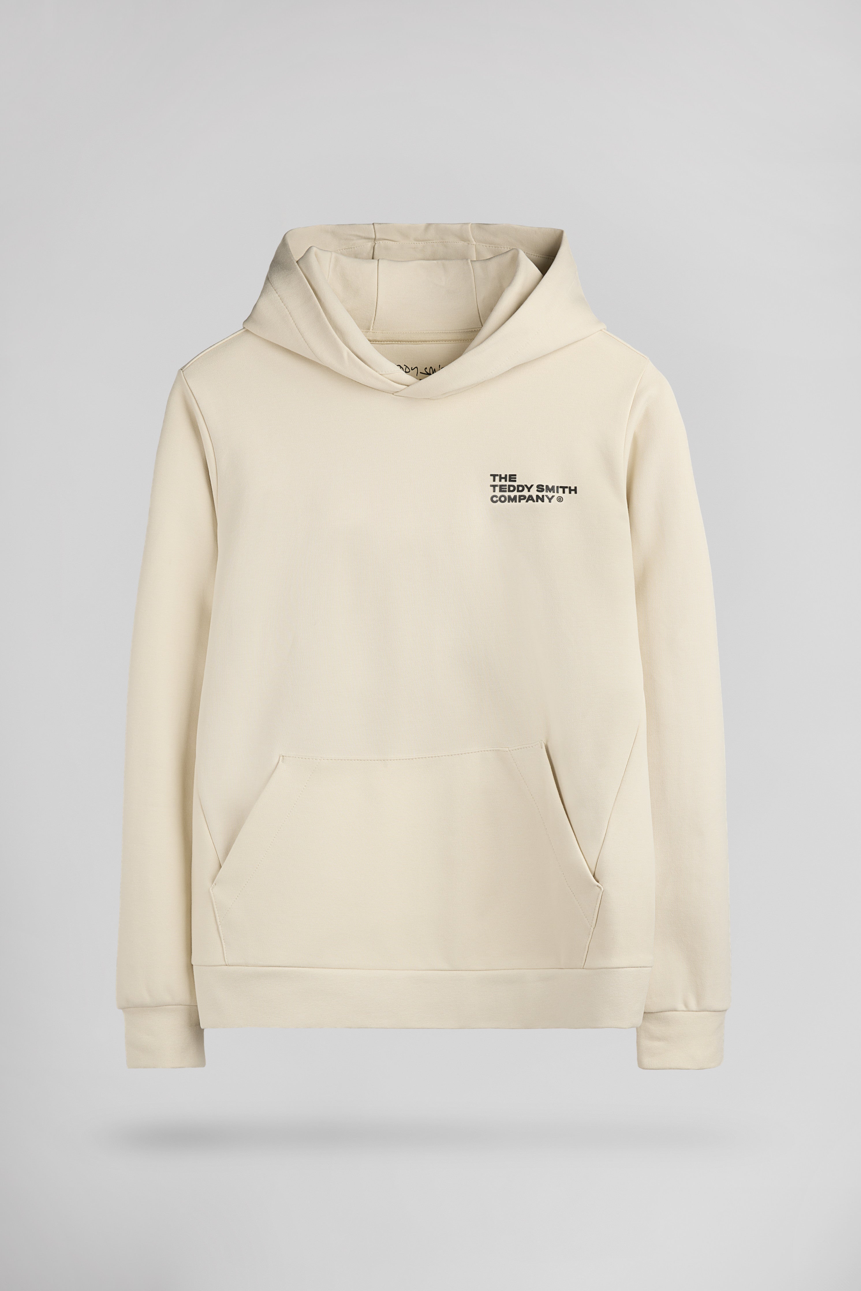 Teddy Smith S-Company Hoody JR sweat crème garçon