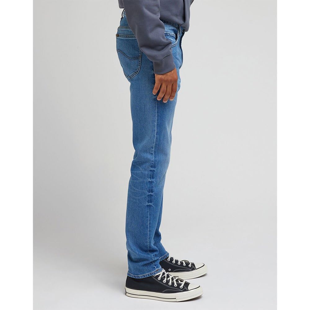 Lee Rider jean homme slim droit indigo vintage toile denim