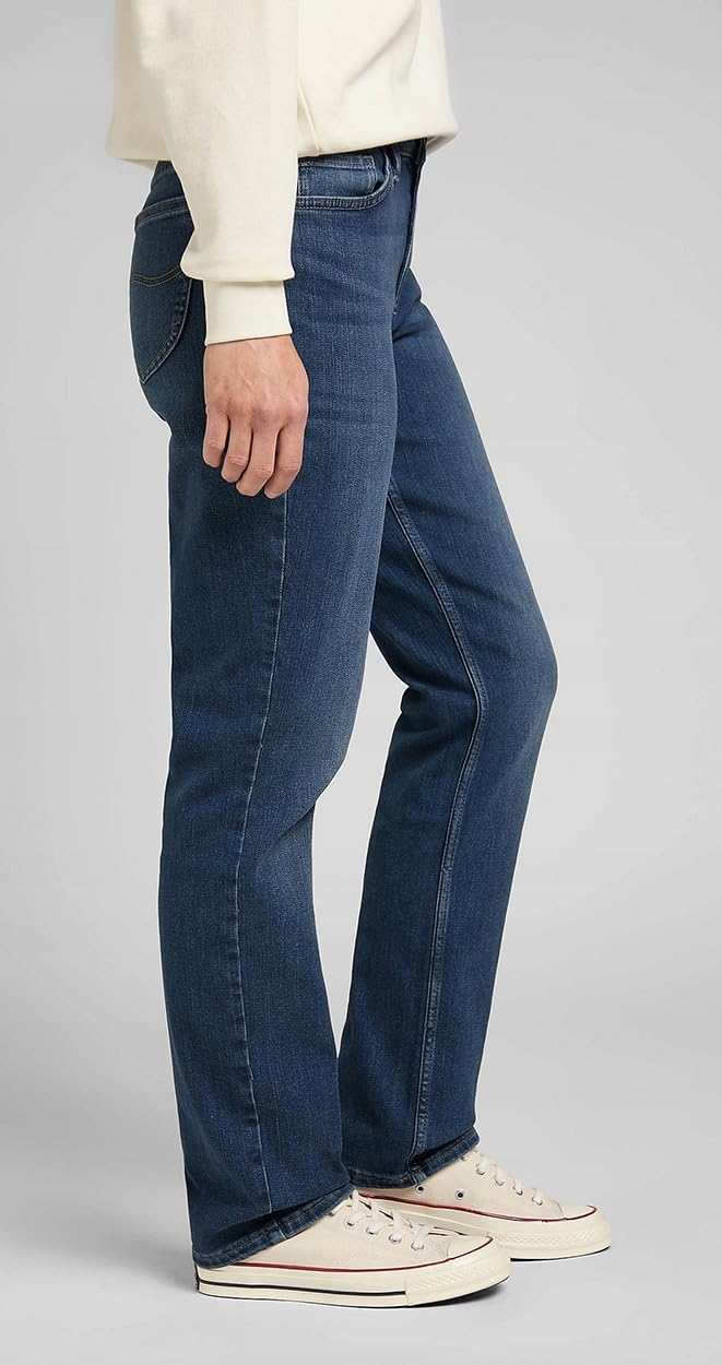 Lee Legendary Regular jean femme bleu moyen stretch