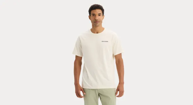Dockers Graphic Tee Regular Fit tee-shirt beige buttercream
