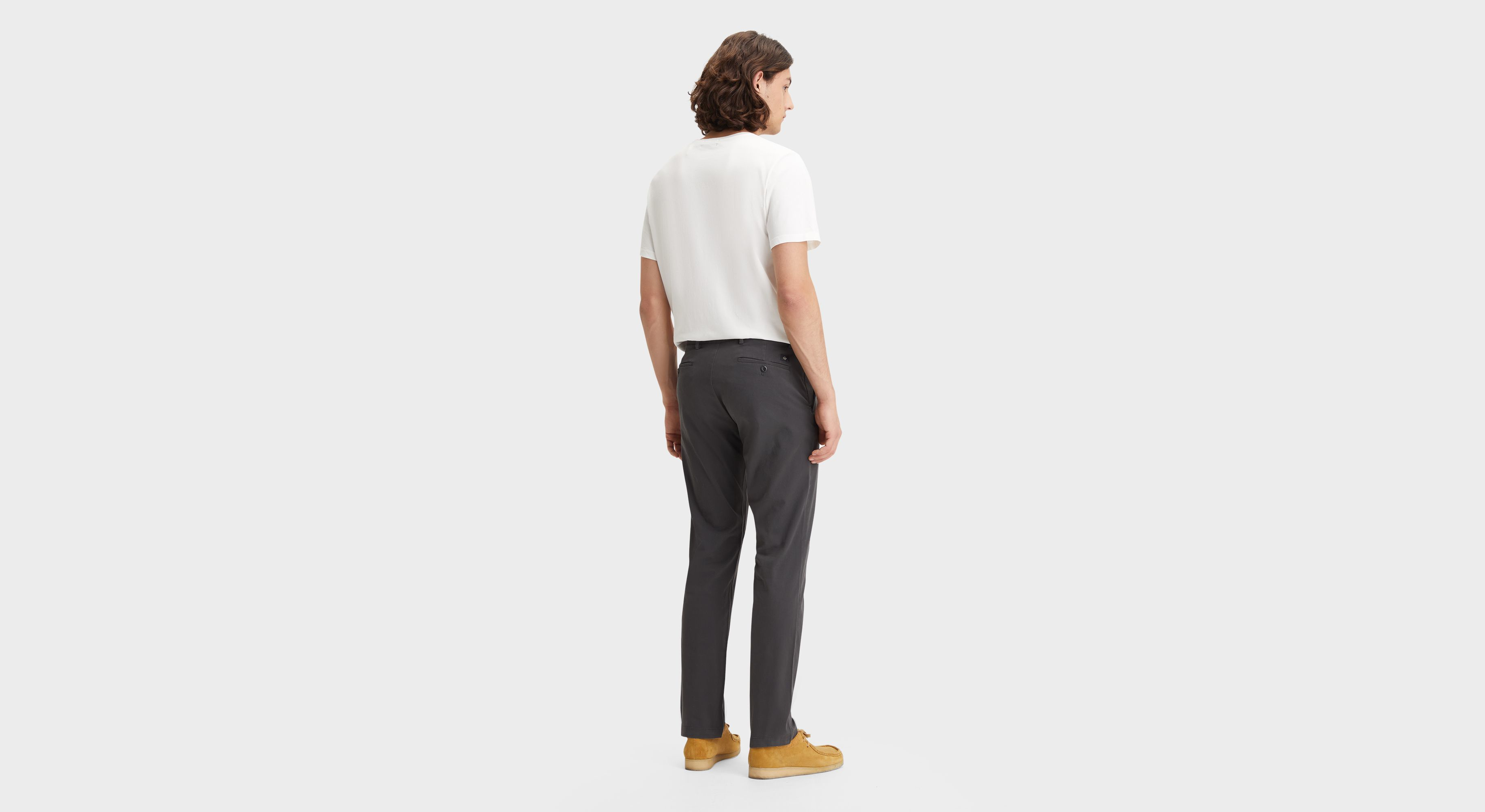 Dockers Crafted Khaki Slim Fit chino homme gris Steelhead