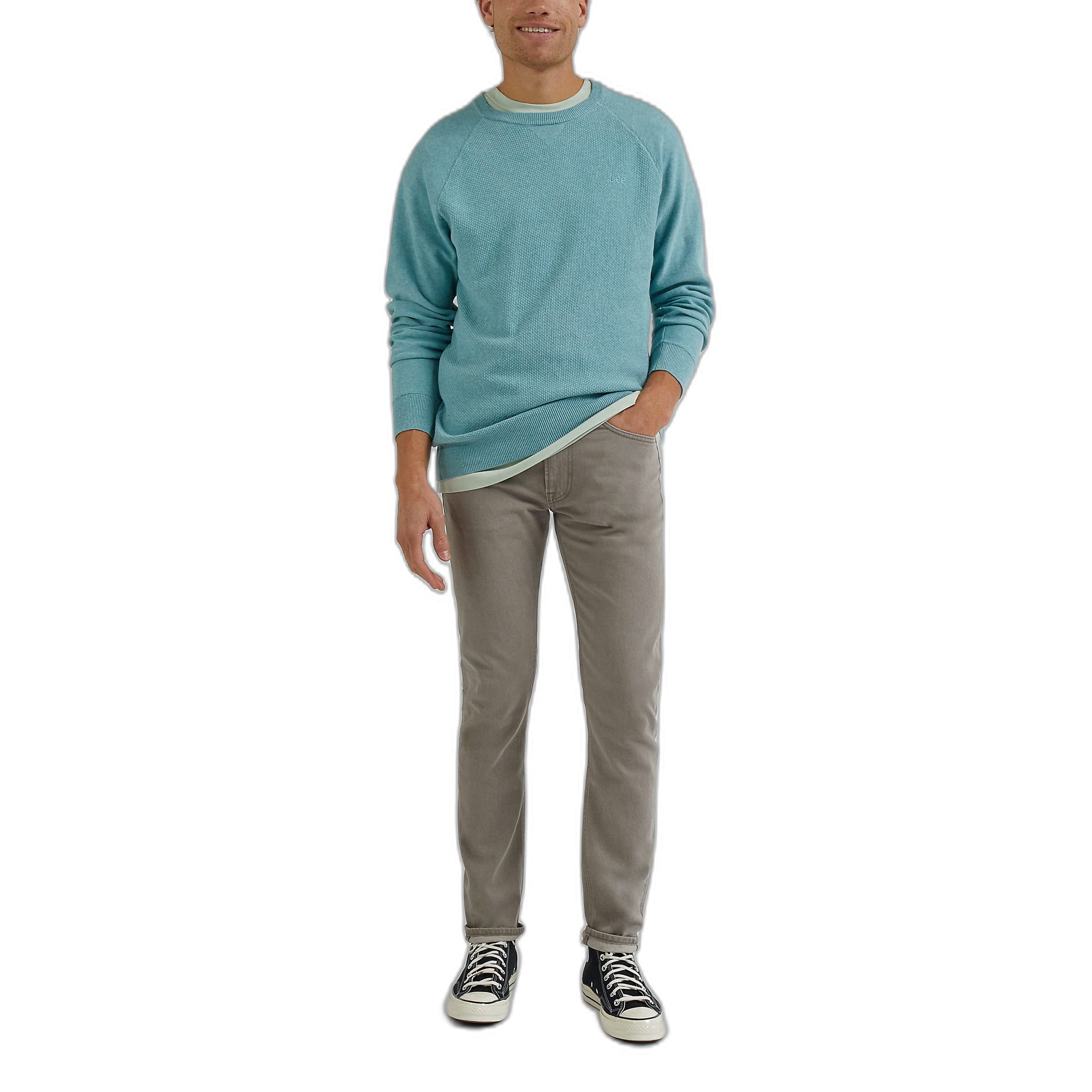 Lee Luke jean slim homme Mushroom 28W/34L stretch