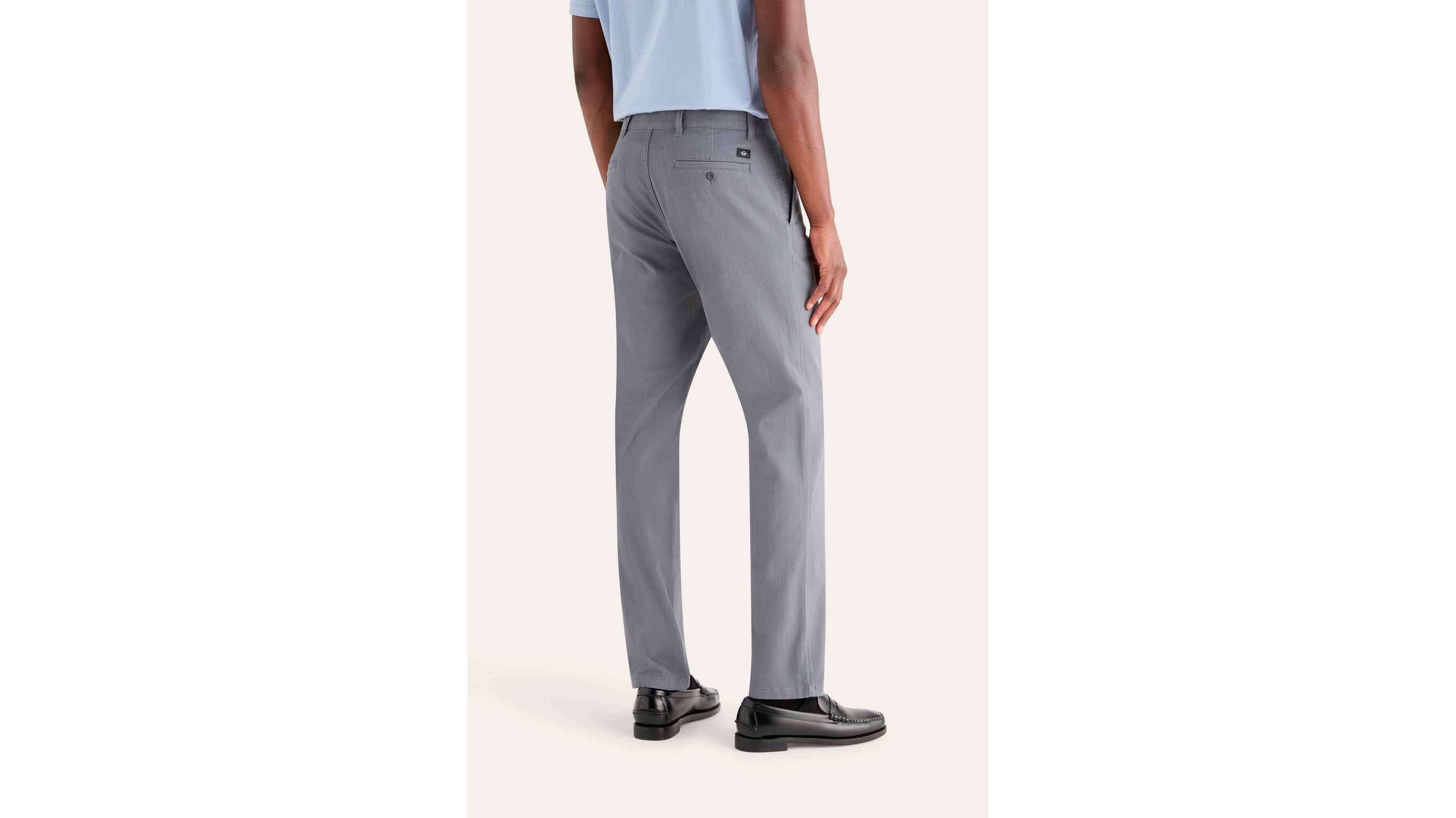 Dockers Ultimate Slim Fit pantalon chino gris stretch