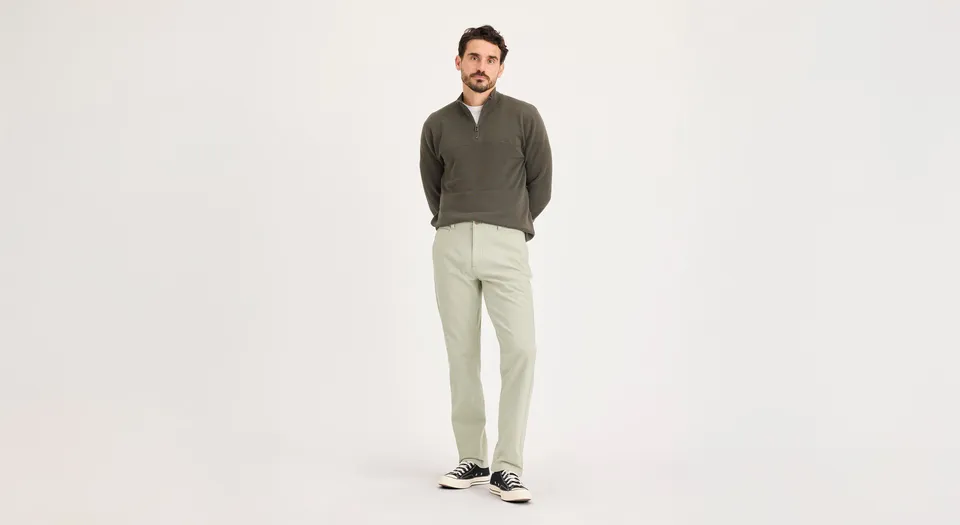 Dockers Alpha Chino pantalon slim beige stretch