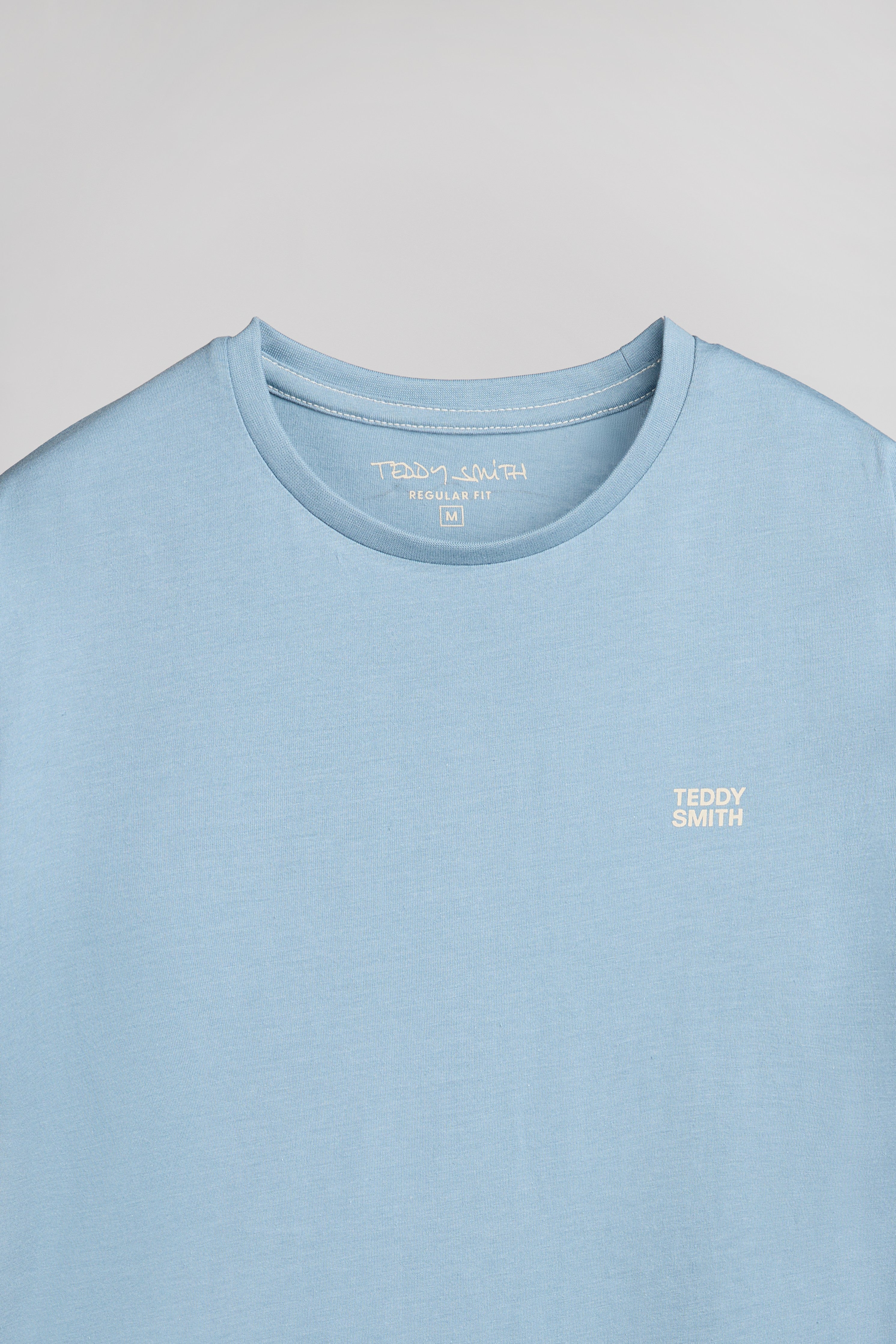 Teddy Smith The Tee 1 t-shirt Bleu Gris Chiné taille S