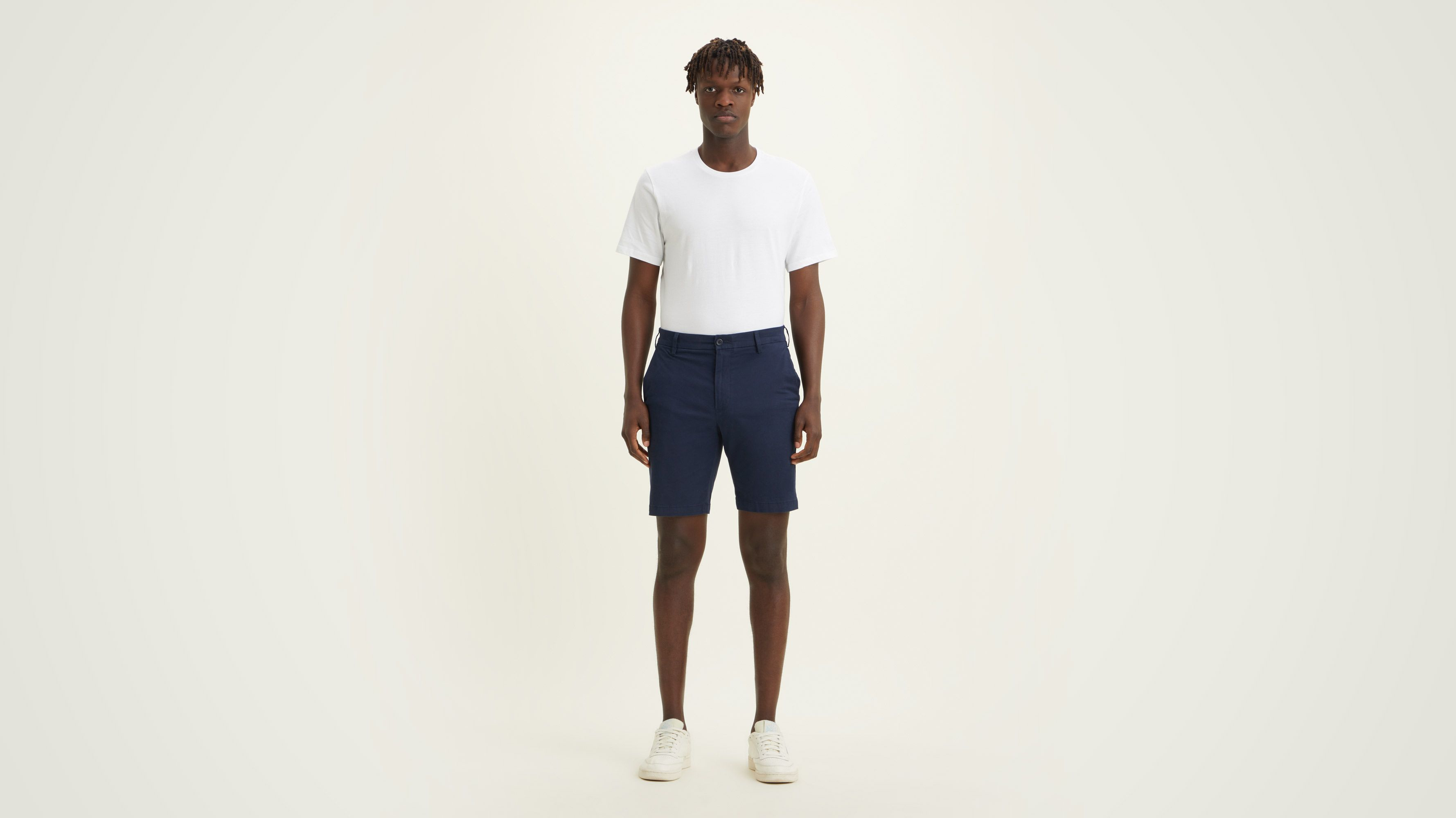Dockers Supreme Flex Modern short chino bleu stretch