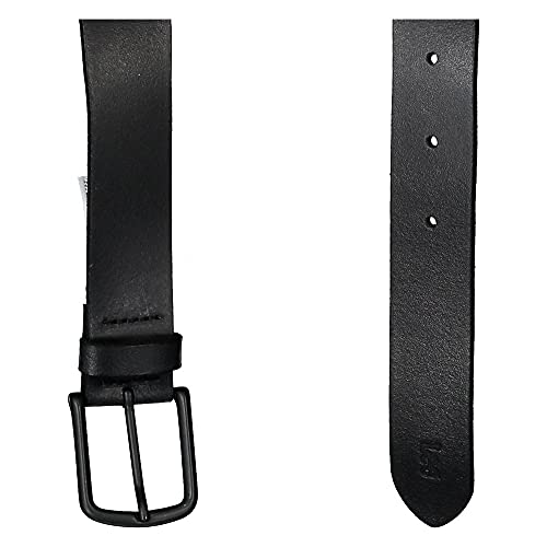 Lee Core Belt Ceinture Homme Cuir Noir