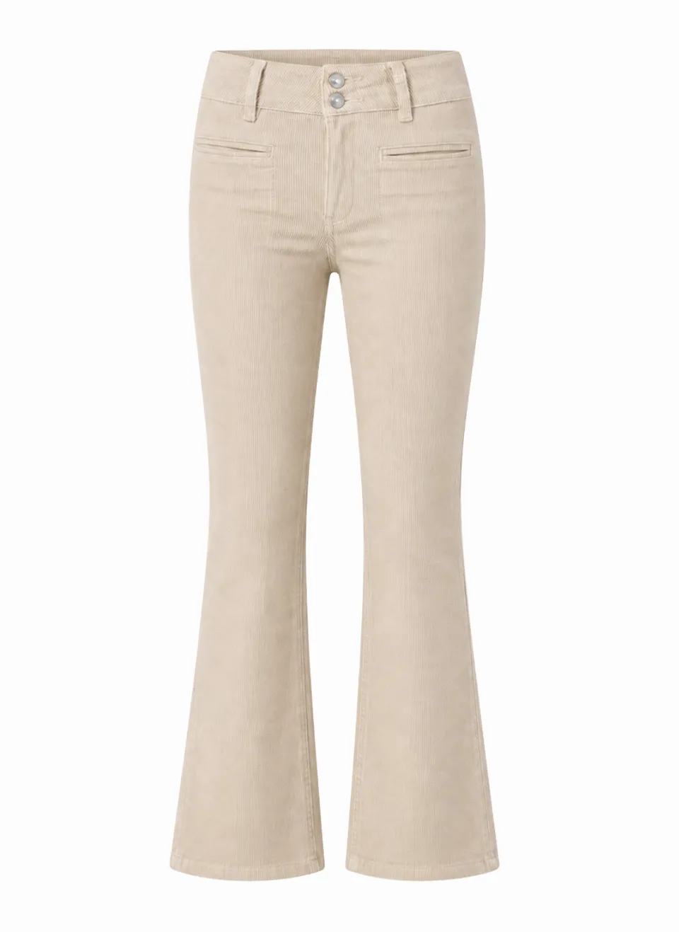 Maison Onado Rita pantalon velours beige flare