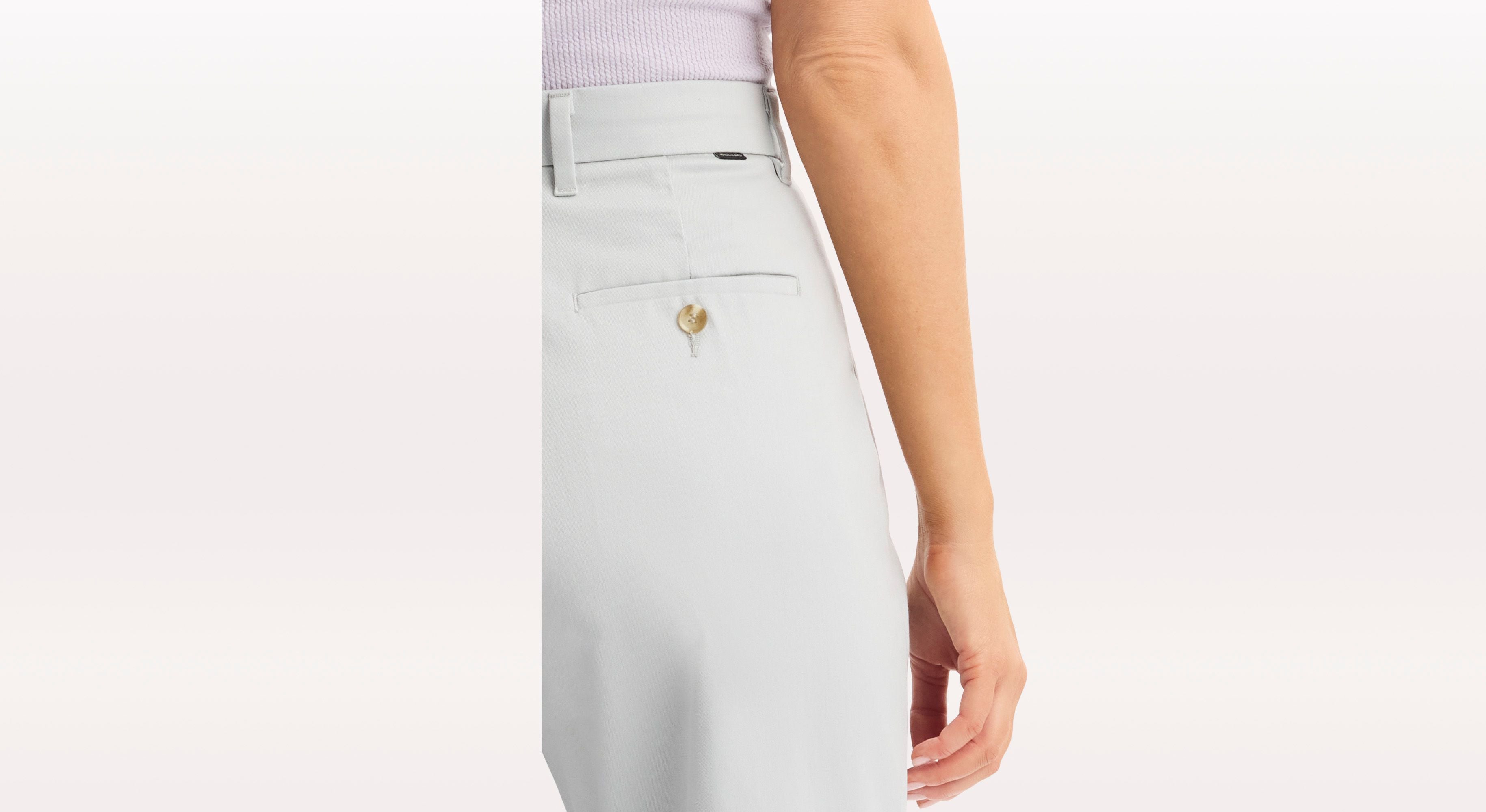 Dockers Signature Iron Free chino gris taille haute