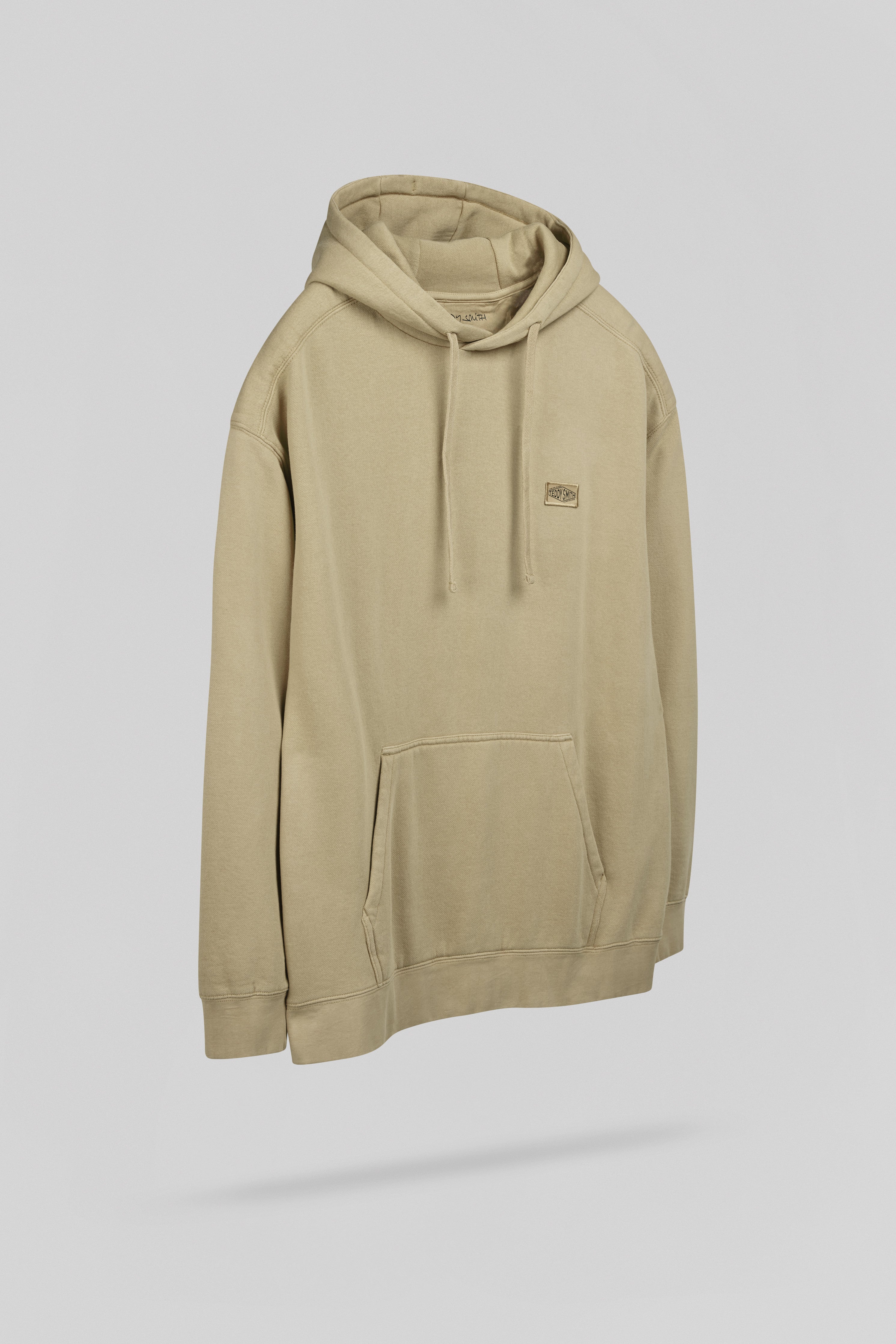Teddy Smith S-Nateo Hoody sweat wolf beige homme fleece