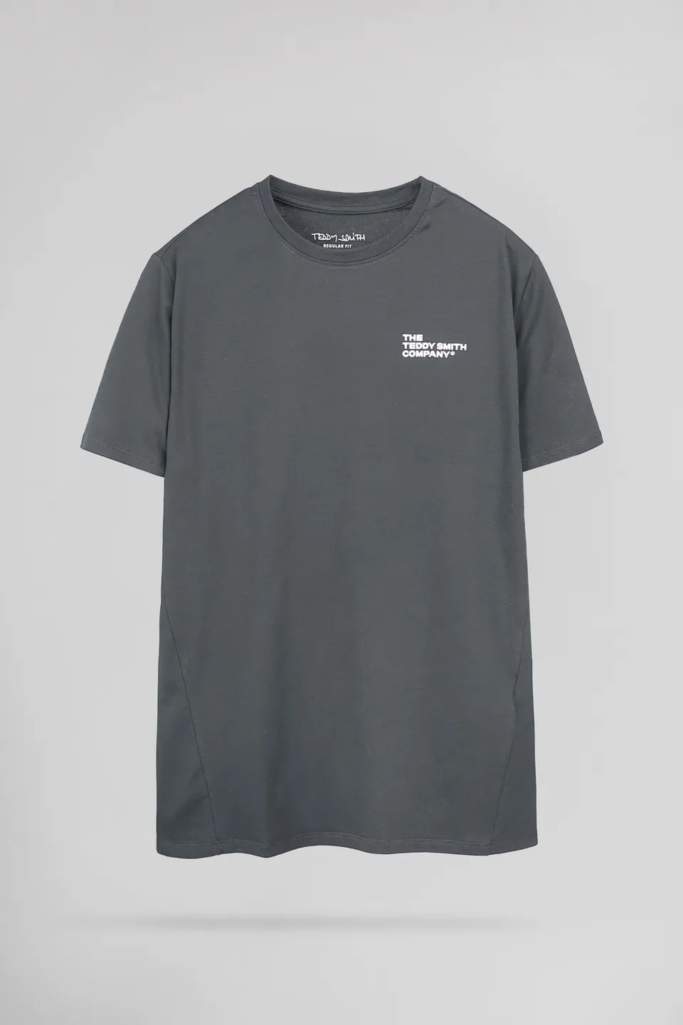 Teddy Smith T-Company t-shirt gris météore stretch