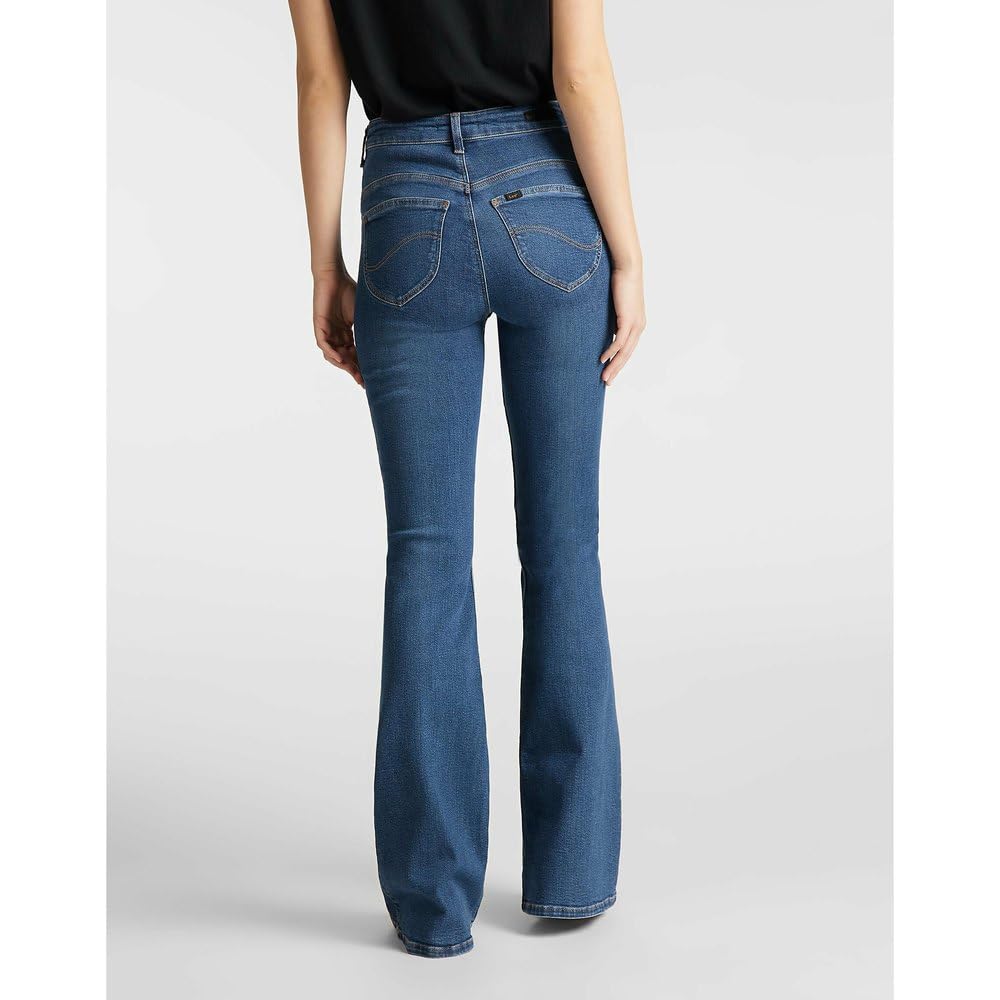 Lee Flare jean évasé femme Jackson Worn taille très haute