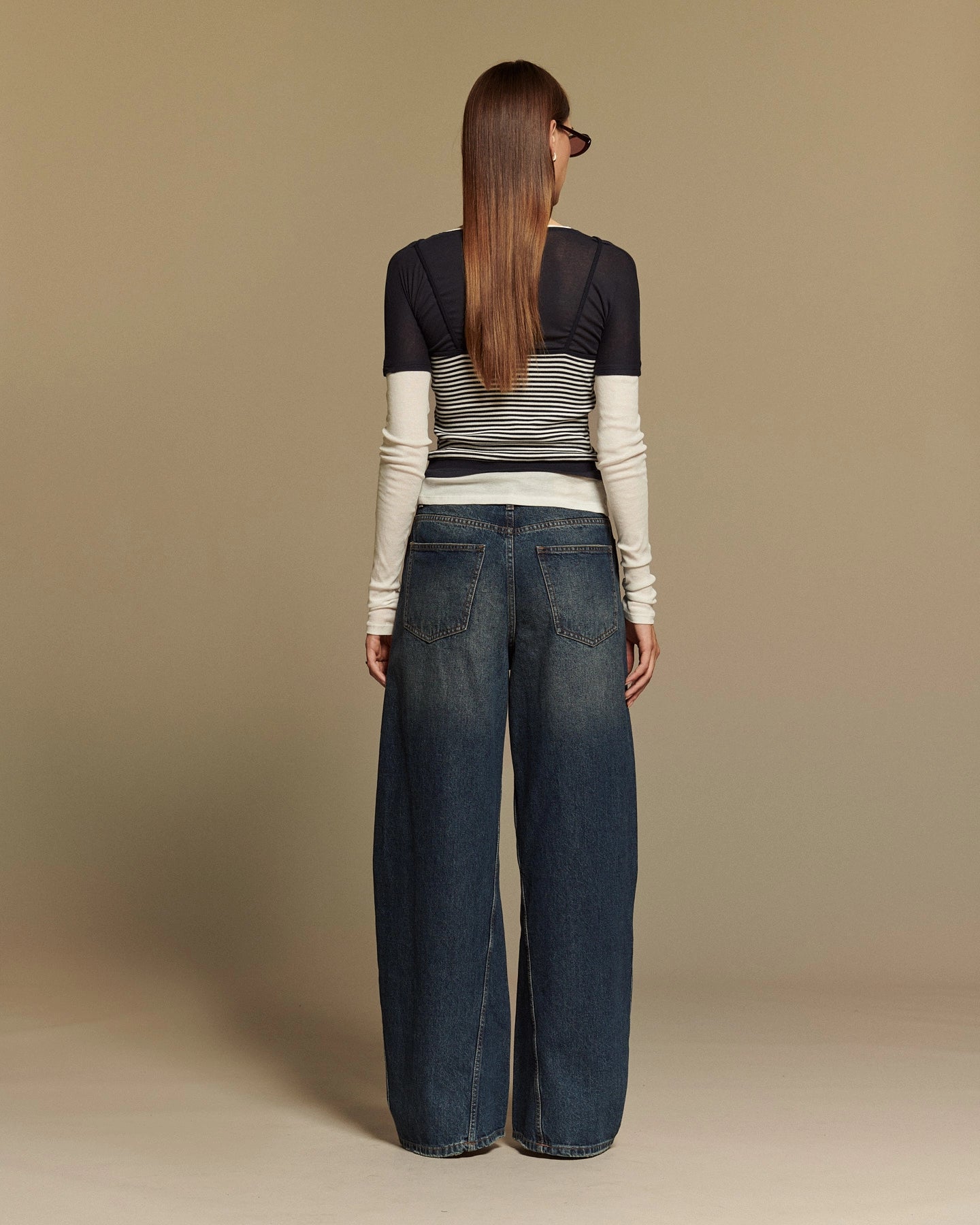 Labdip Orson Heritage Blue jean barrel coton