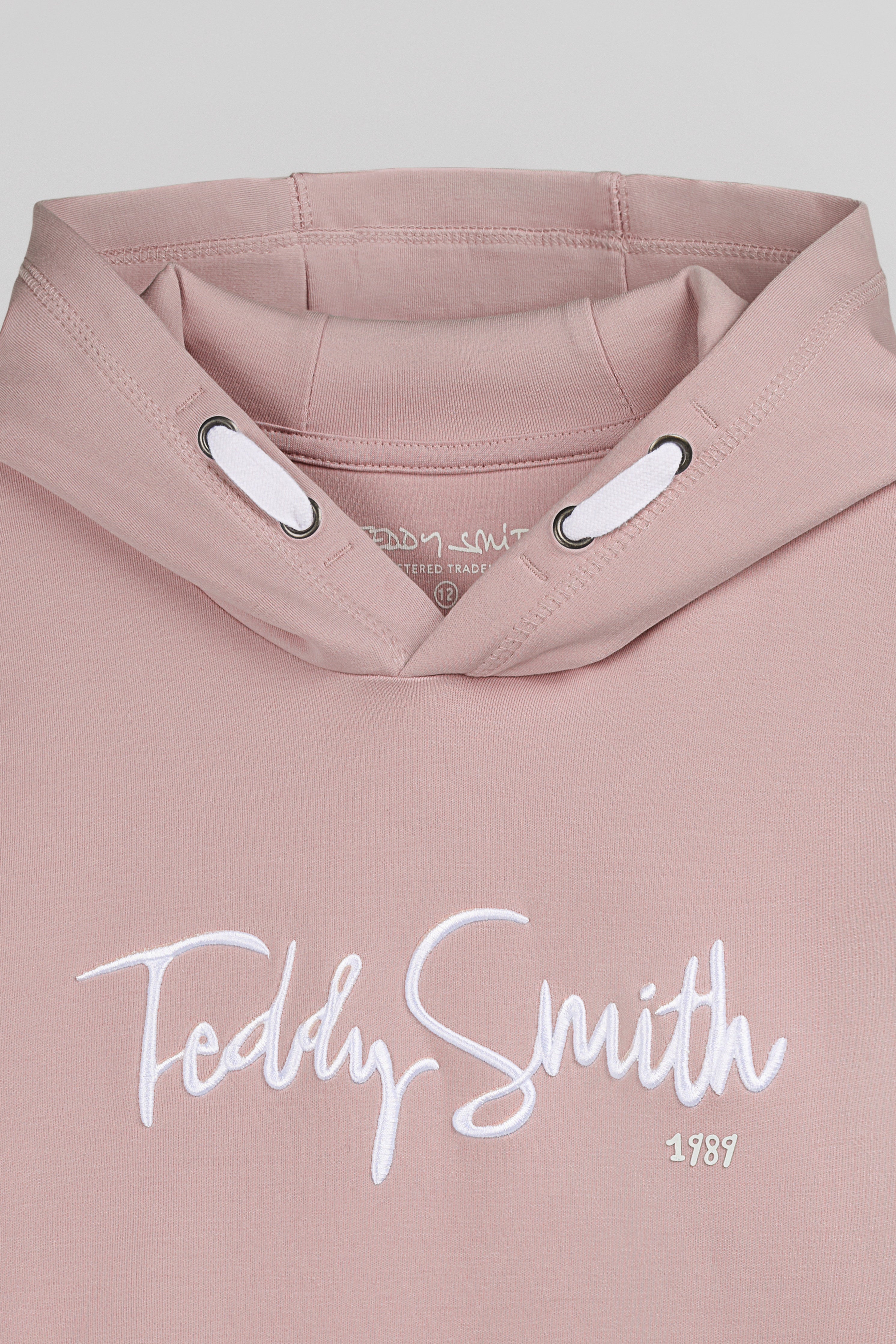 Teddy Smith S-Evry Hoody JR sweat capuche garçon rose