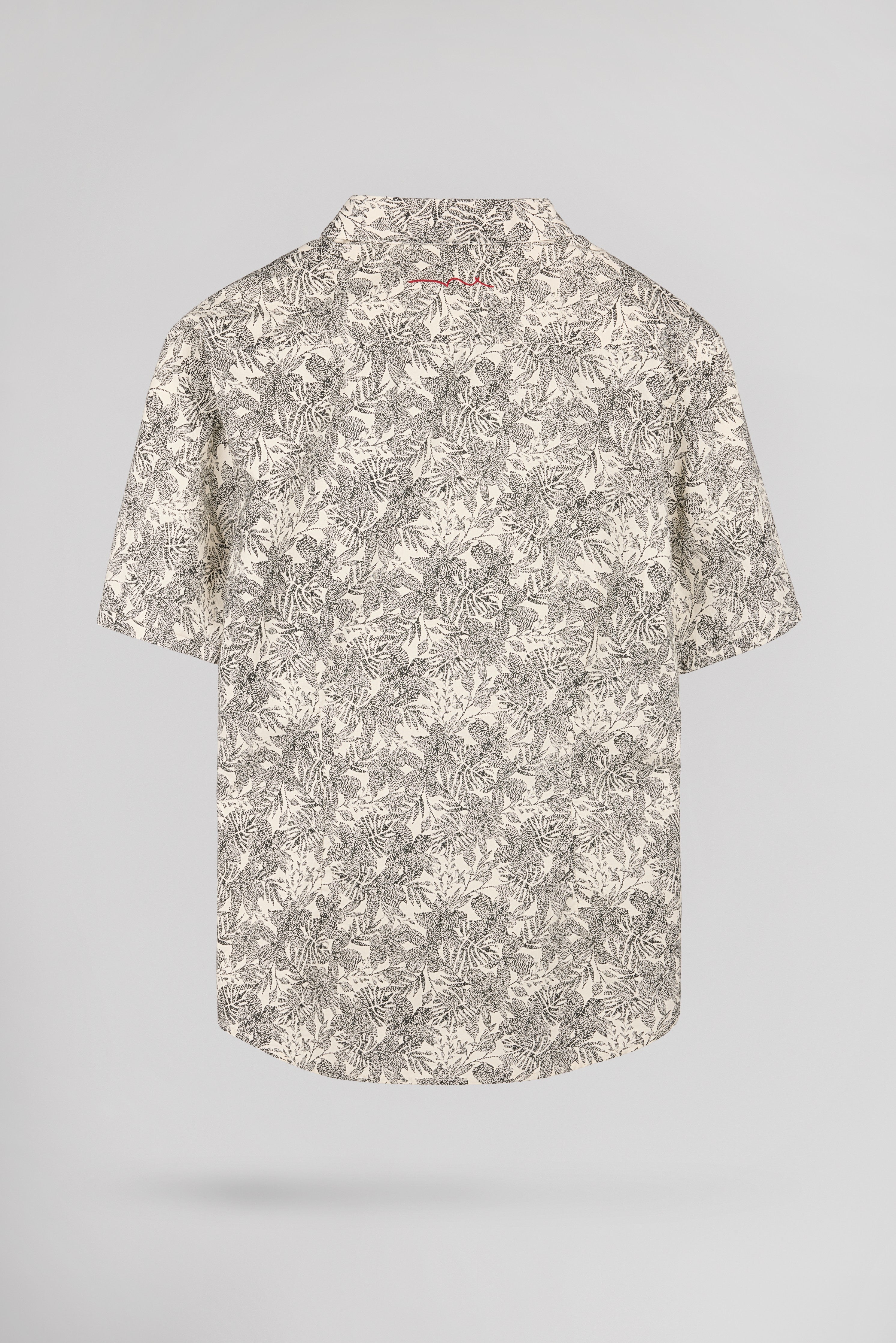 Teddy Smith Cut 2 MC chemise slim soft grège homme