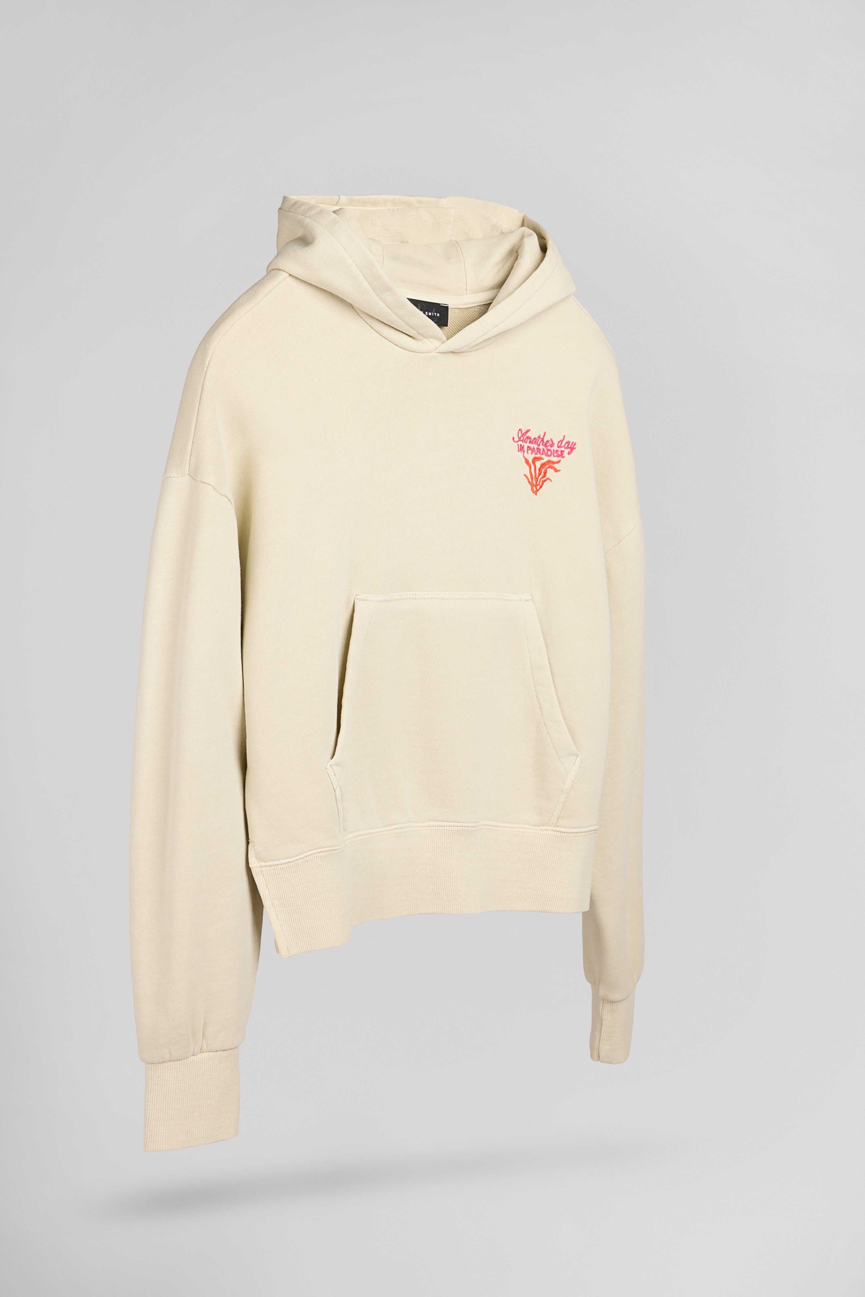 TEDDY SMITH S-WALLOU JR sweat grège fille capuche