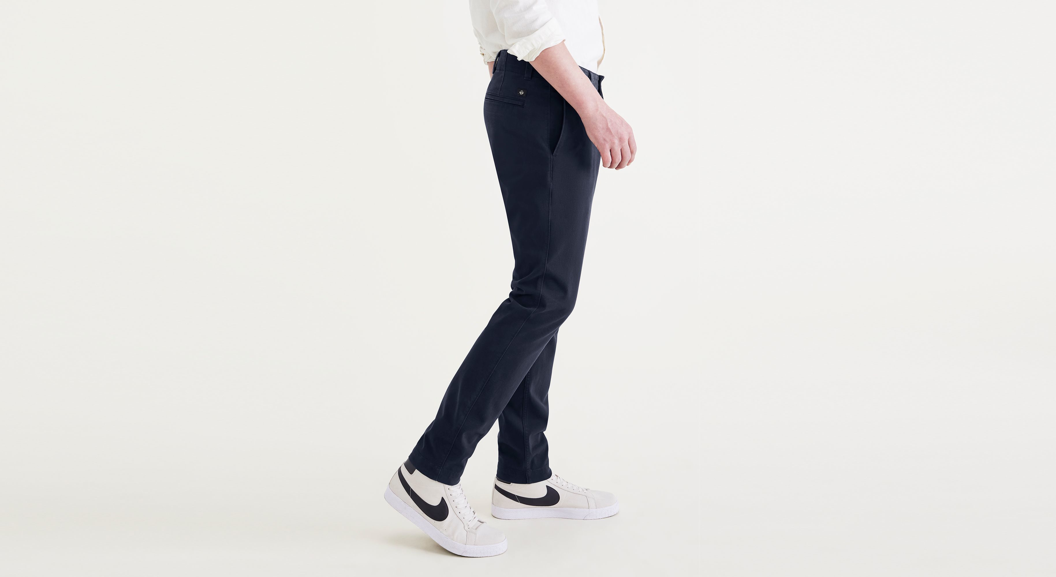 Dockers Alpha Skinny chino bleu marine stretch homme