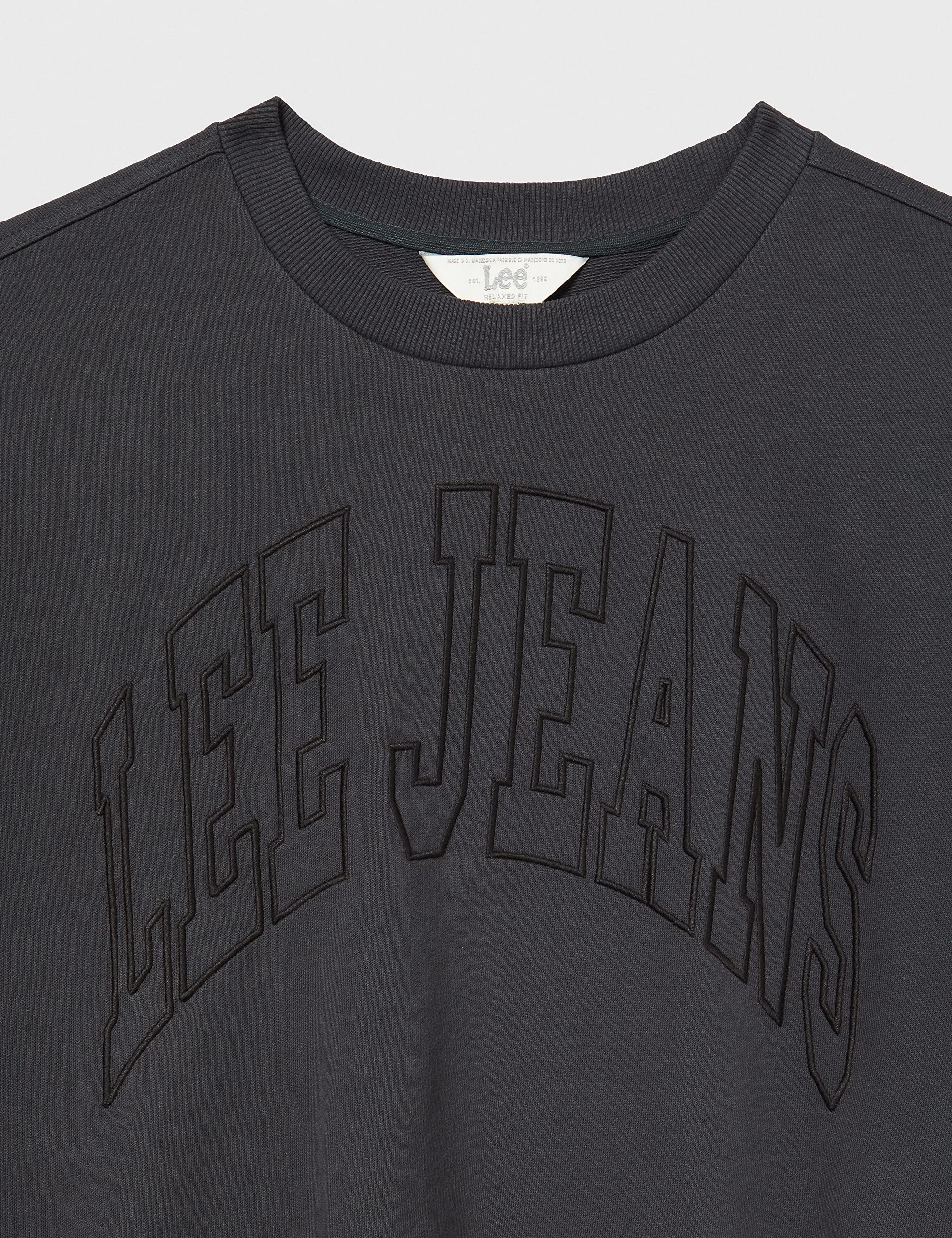 Lee Cropped Sweatshirt sweat femme coupe courte