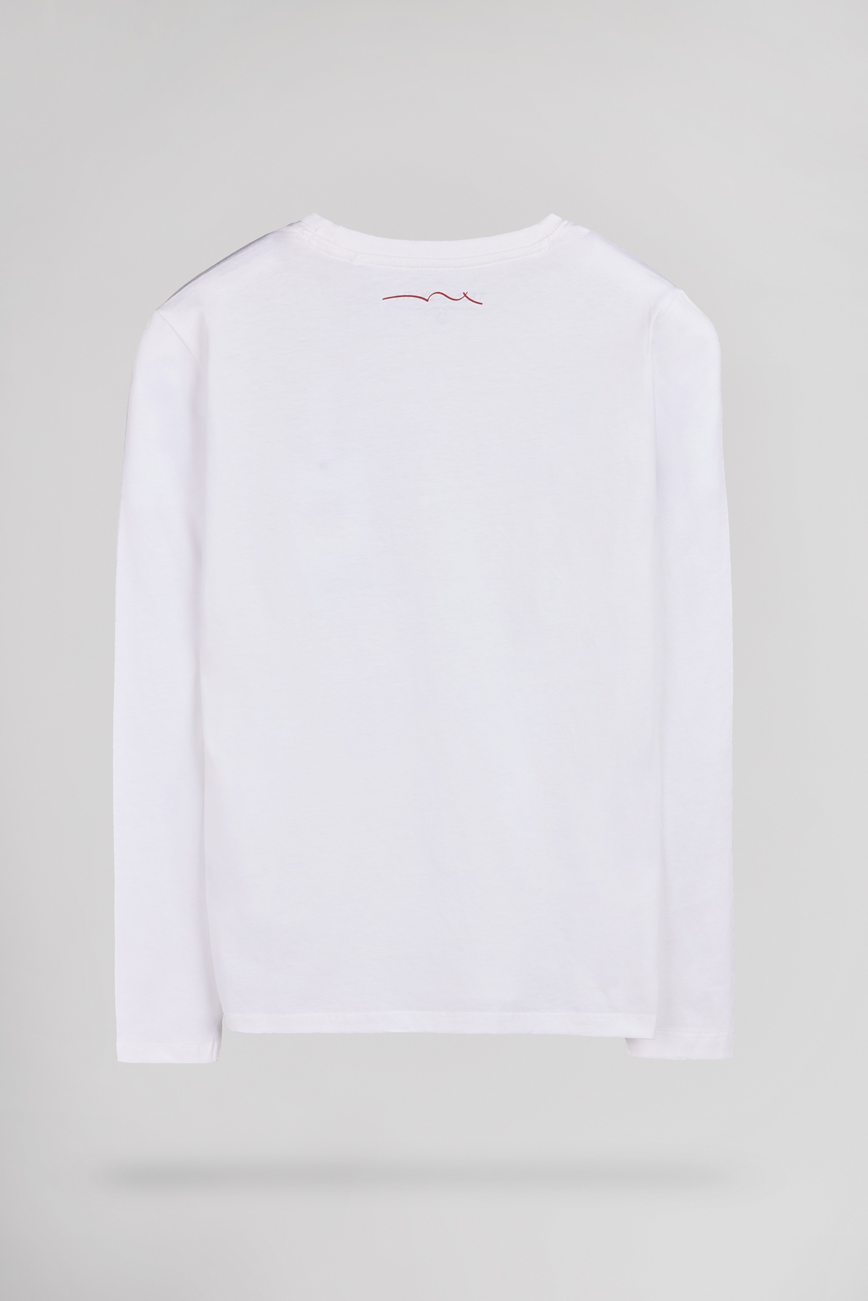 Teddy Smith Evan ML JR t-shirt blanc manches longues