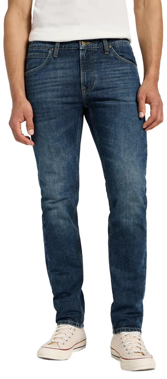 Lee Daren Zip Fly jean homme droit délavage voyage