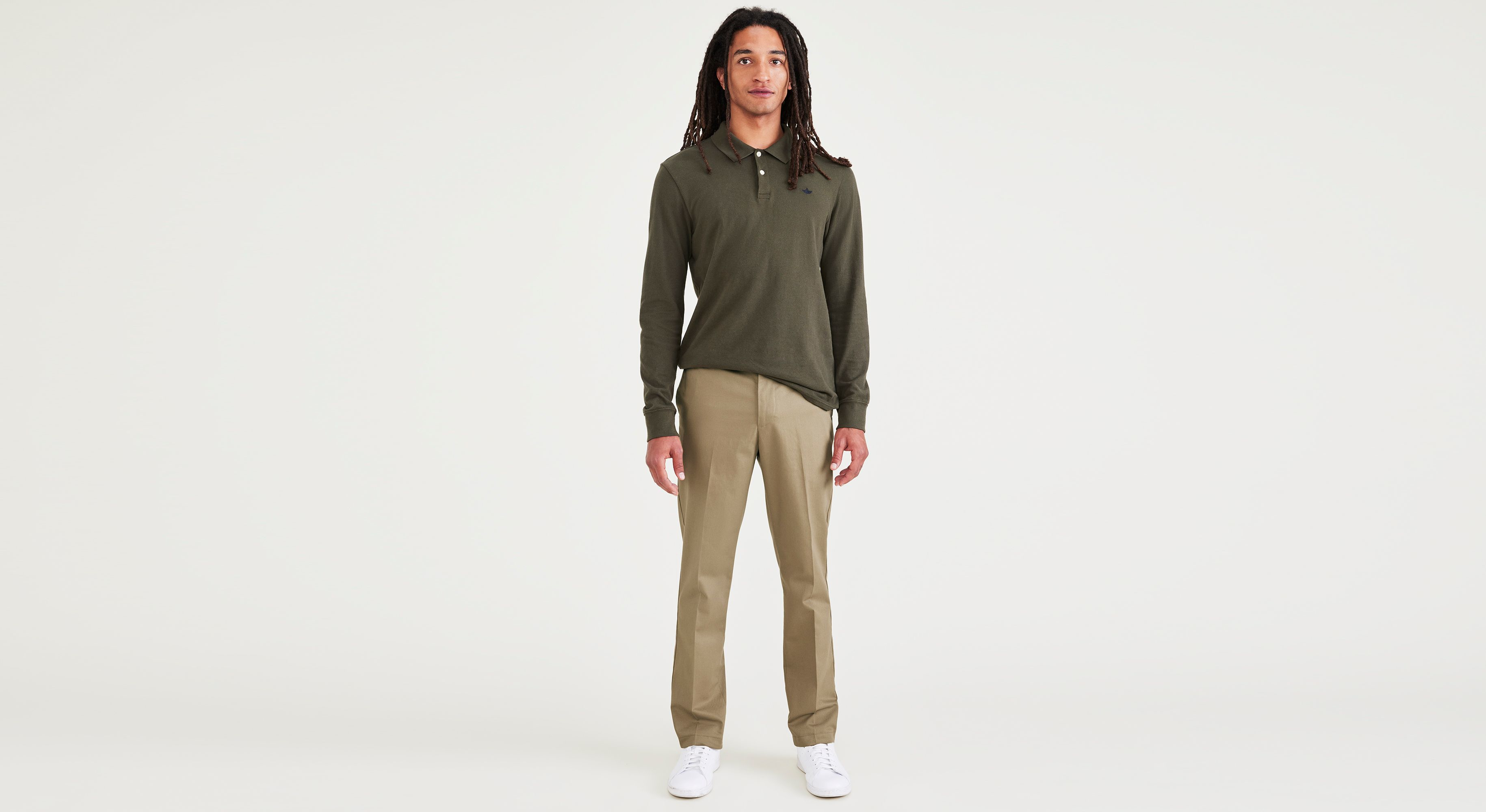 Dockers Signature Iron Free chino slim kaki anti-taches