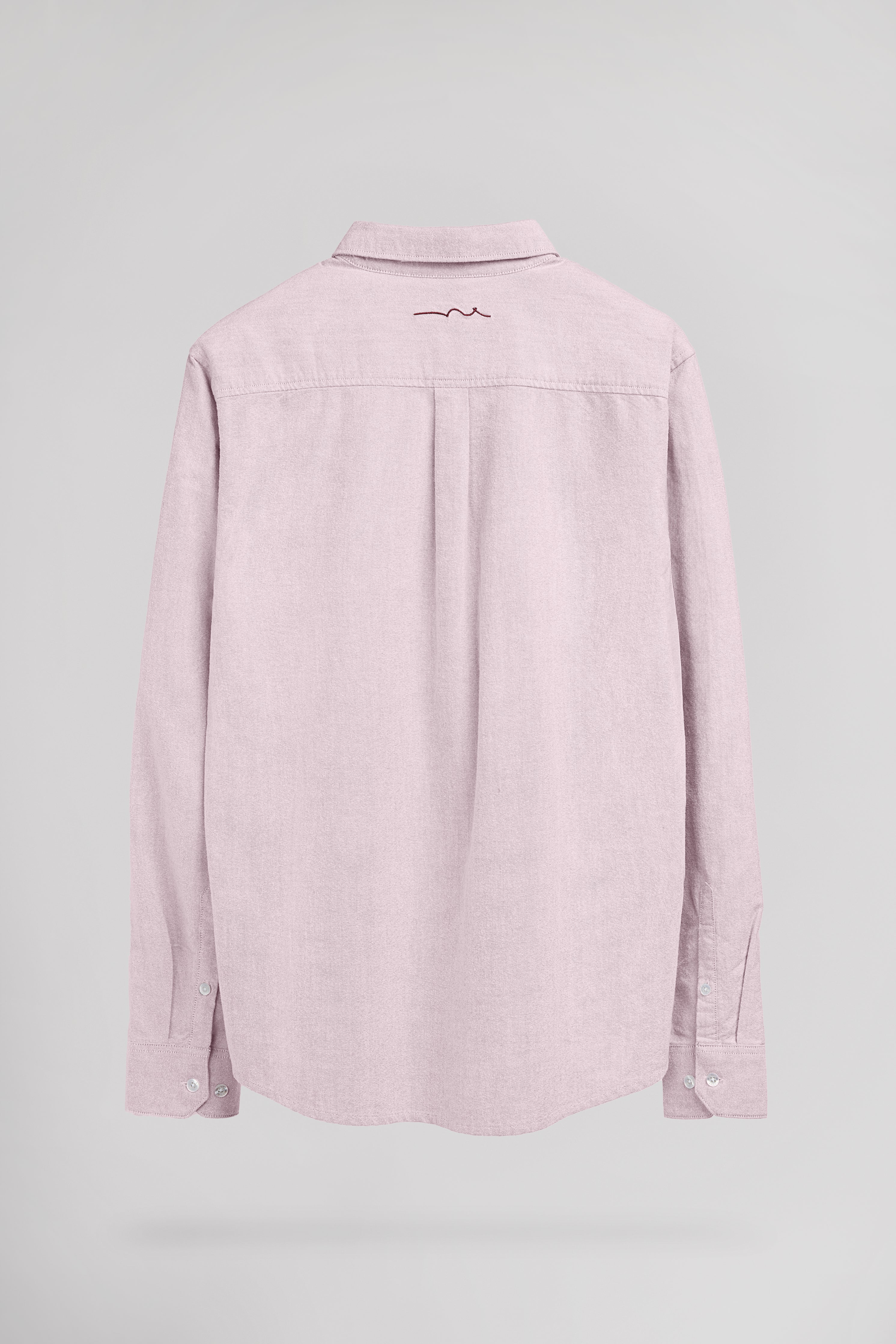 Teddy Smith C-Stan ML chemise oxford rose homme