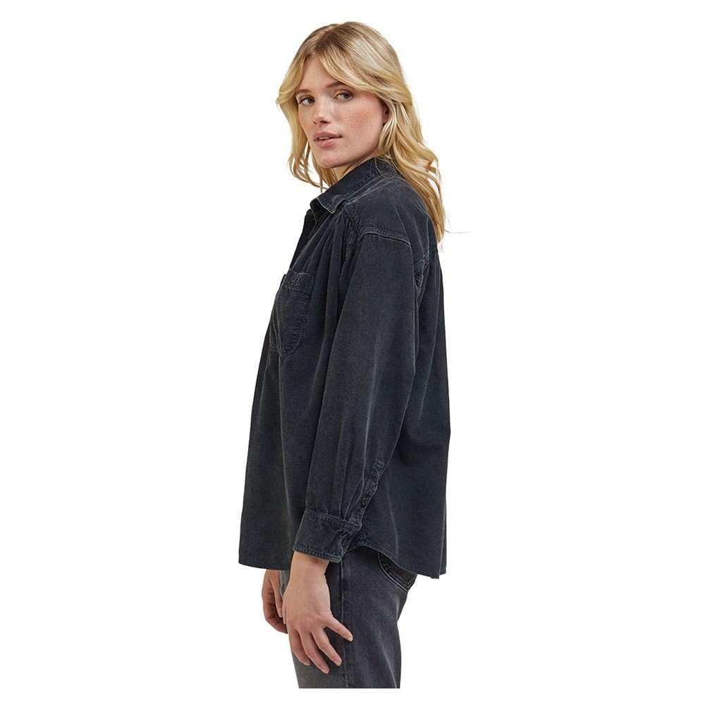 Lee Frontier t-shirt femme M bleu Mid Cascade