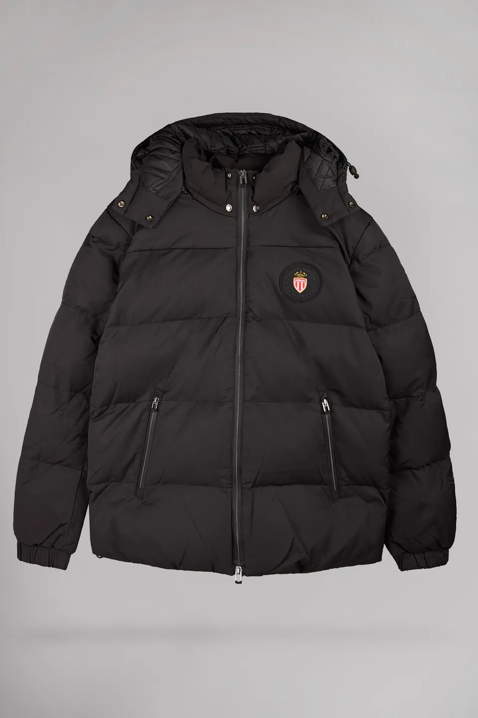 Teddy Smith B-Jonah Noir blouson matelassé capuche