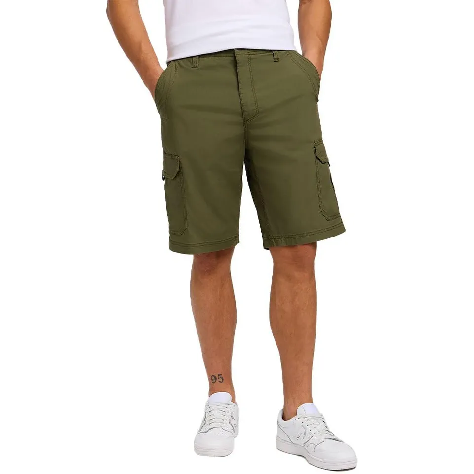 Lee Extreme Motion short cargo Olive Night 33W stretch