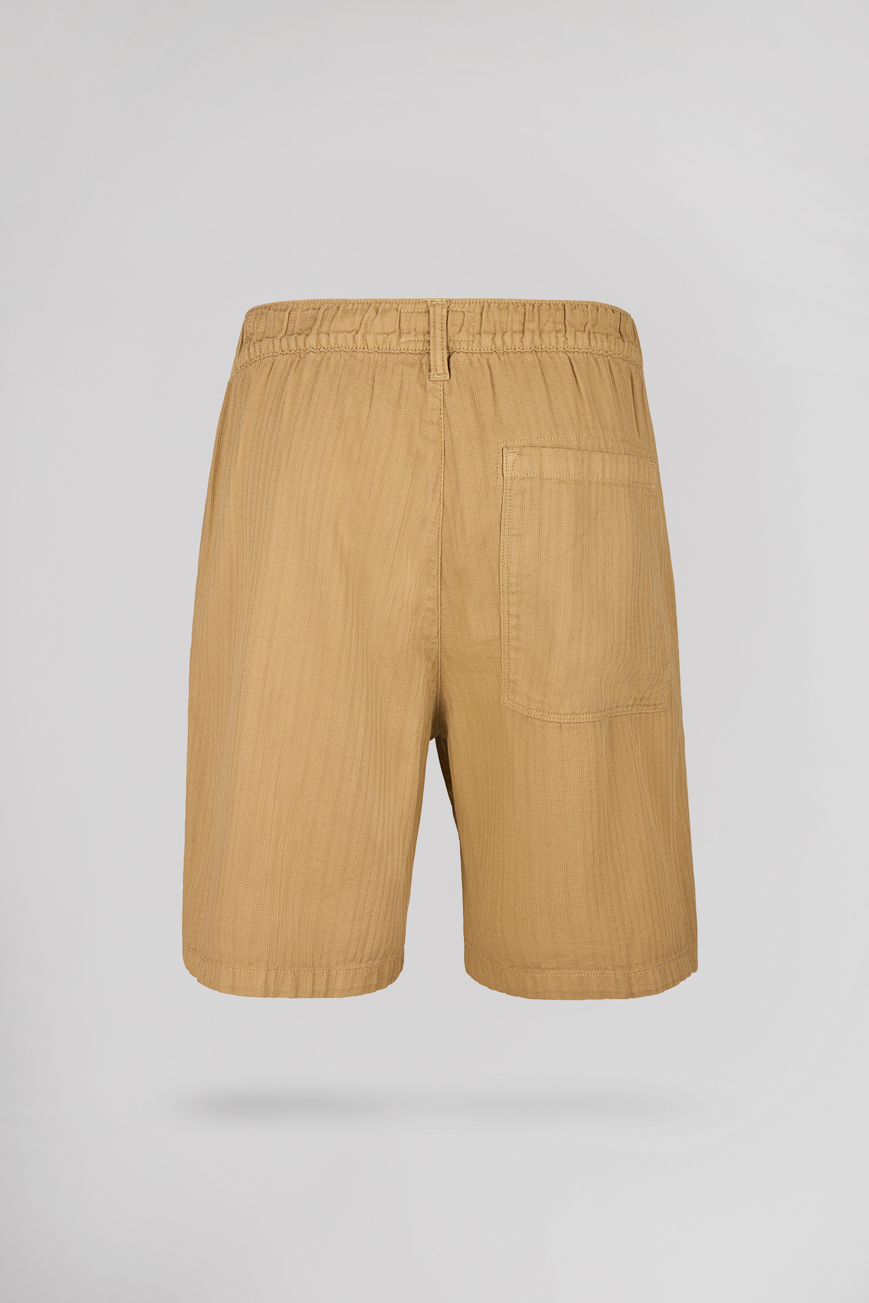 Teddy Smith S-Darius Lin short rayé beige lin
