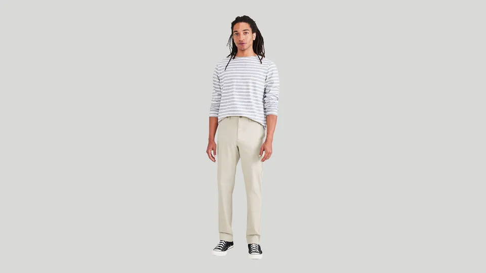 Dockers Crafted Khaki Slim Fit chino kaki sahara stretch