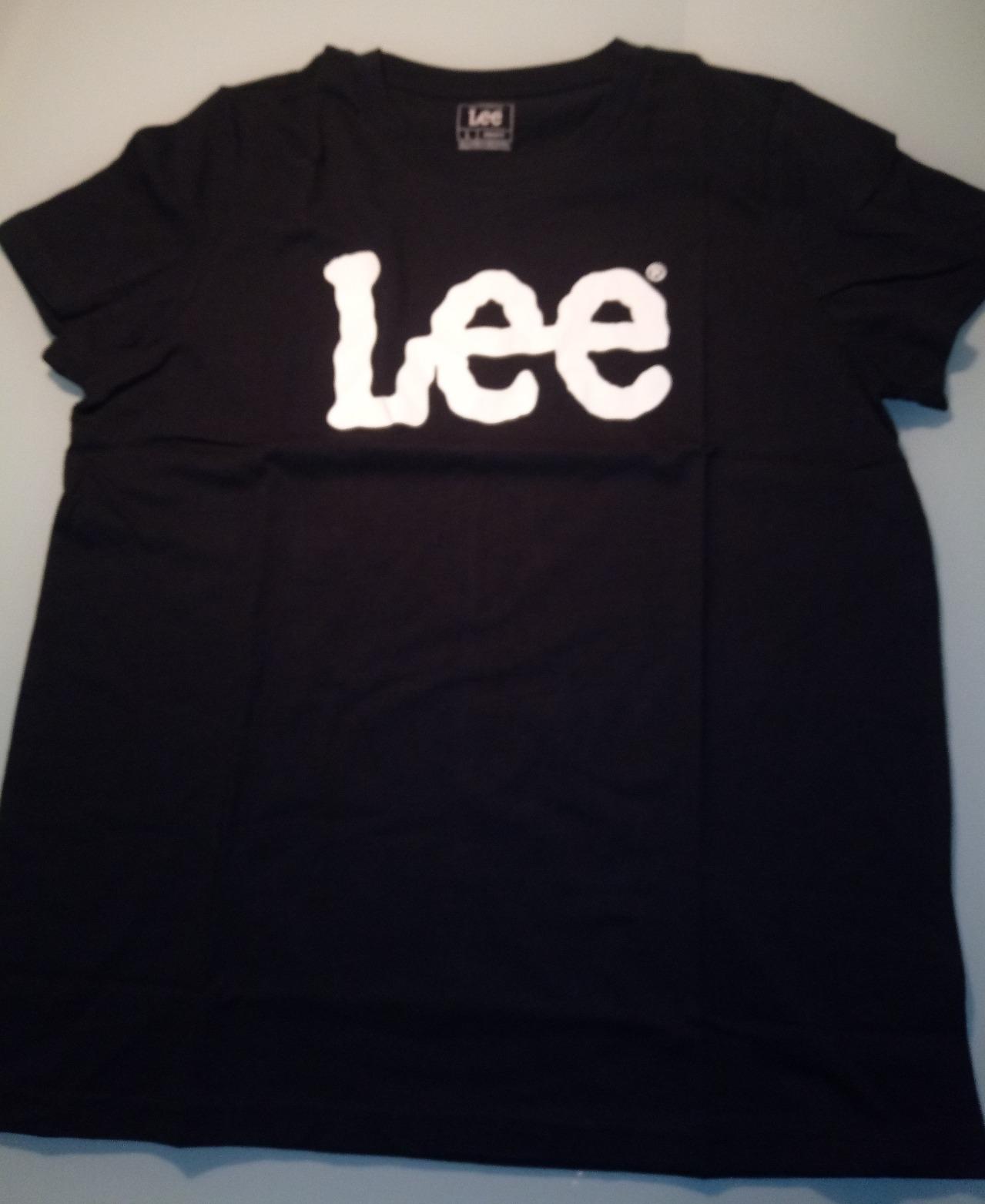 Lee Logo Tee T-shirt femme Noir coupe regular