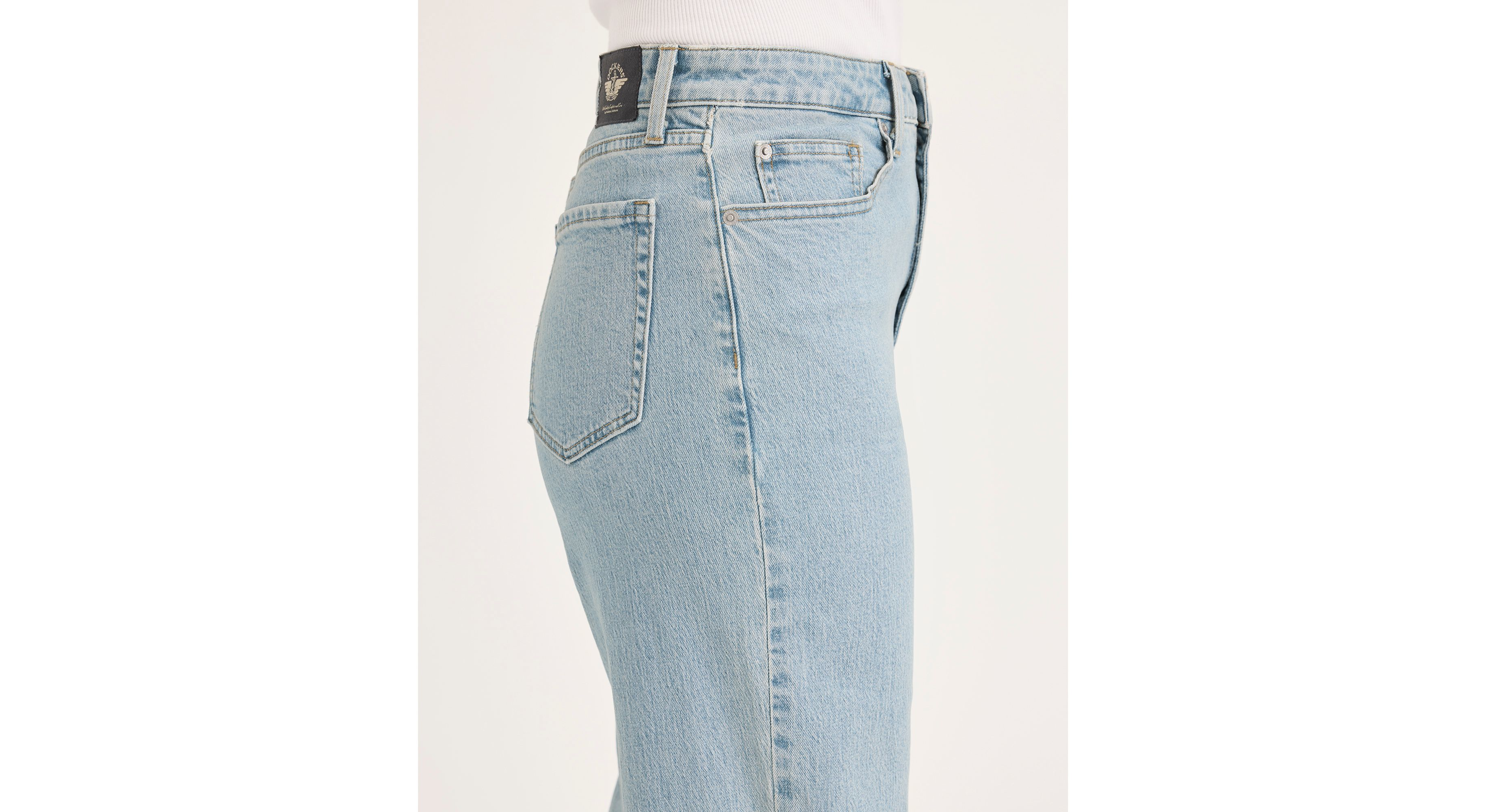 Dockers Sutter High Straight chino femme bleu