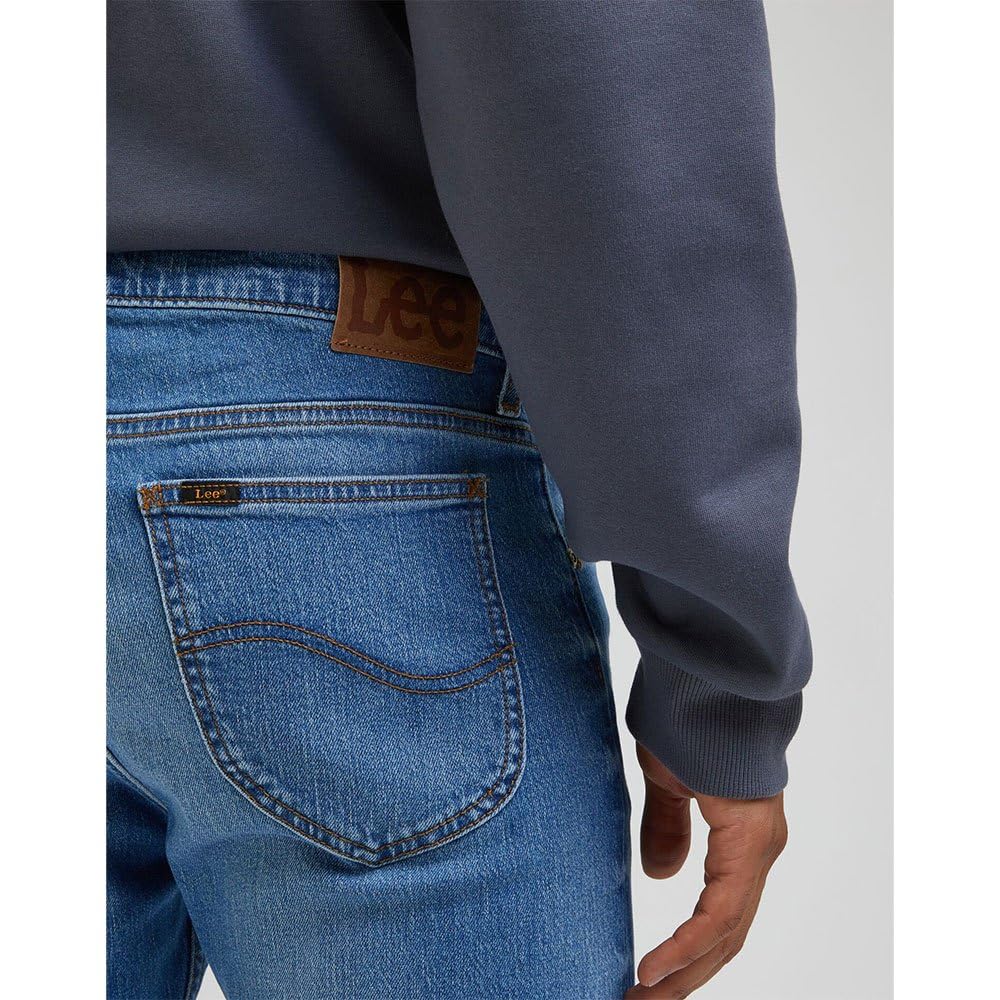 Lee Rider jean homme slim droit indigo vintage toile denim