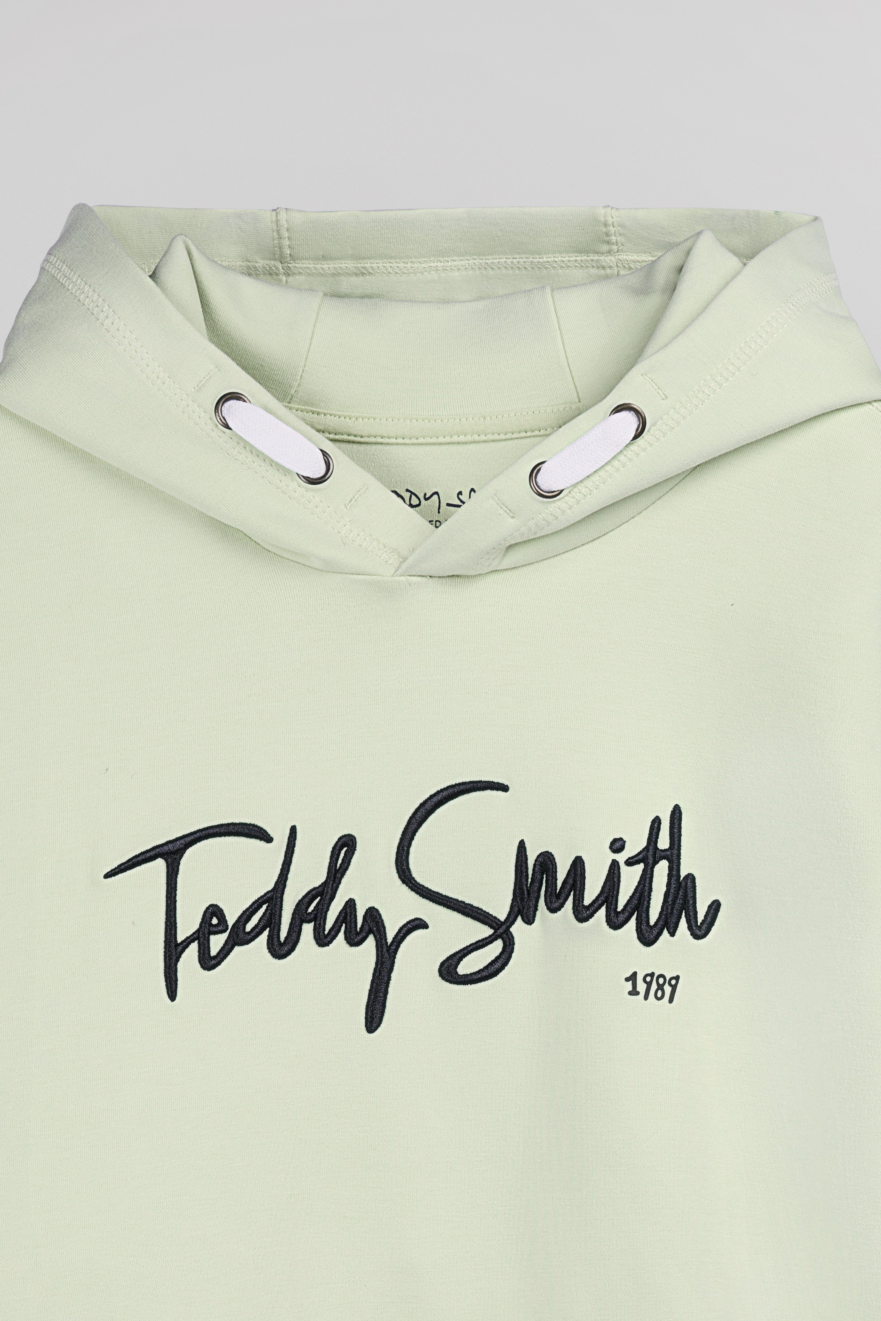 Teddy Smith S-Evry Hoody JR sweat capuche vert nacre garcon