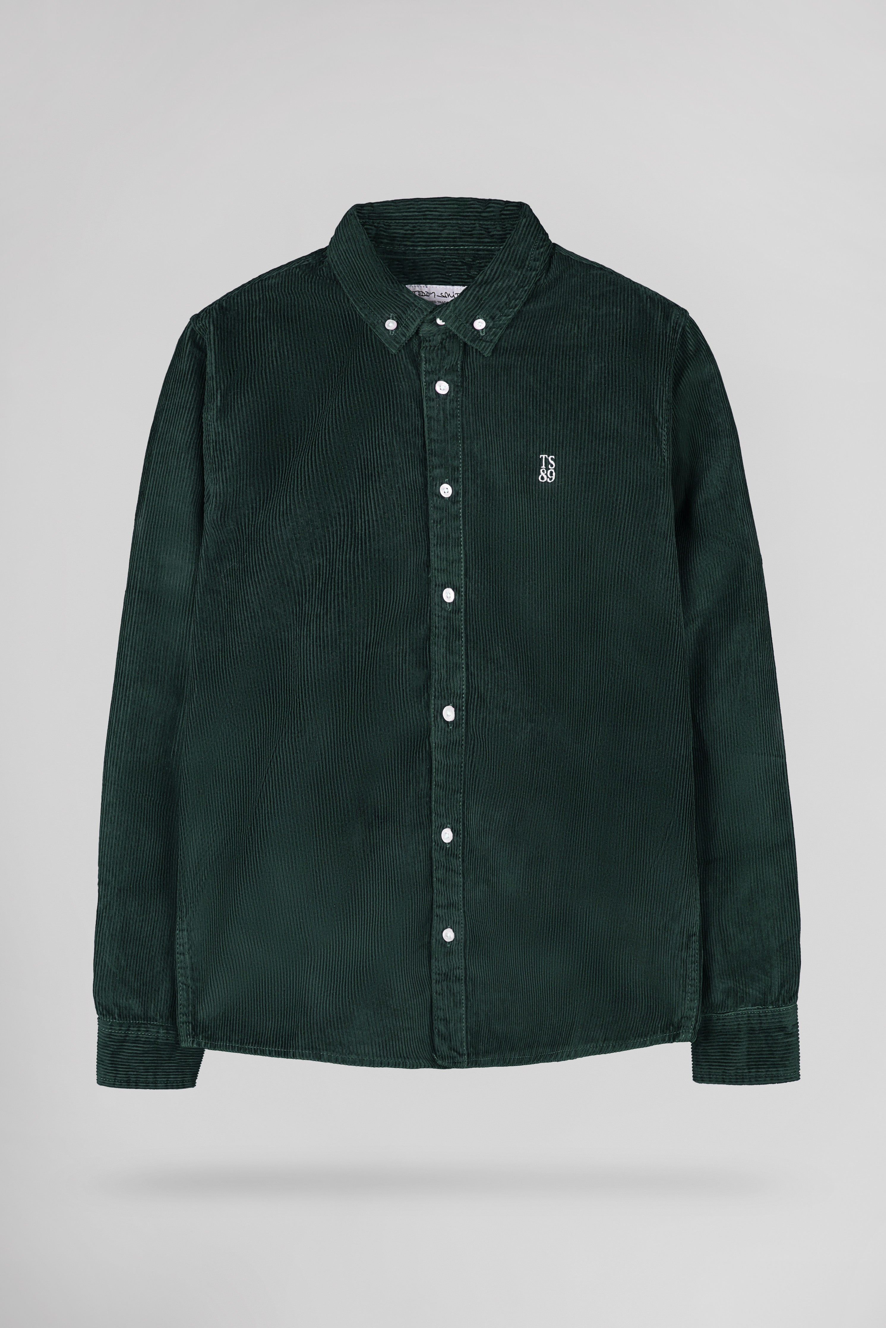 Teddy Smith C-Elton chemise velours vert pin