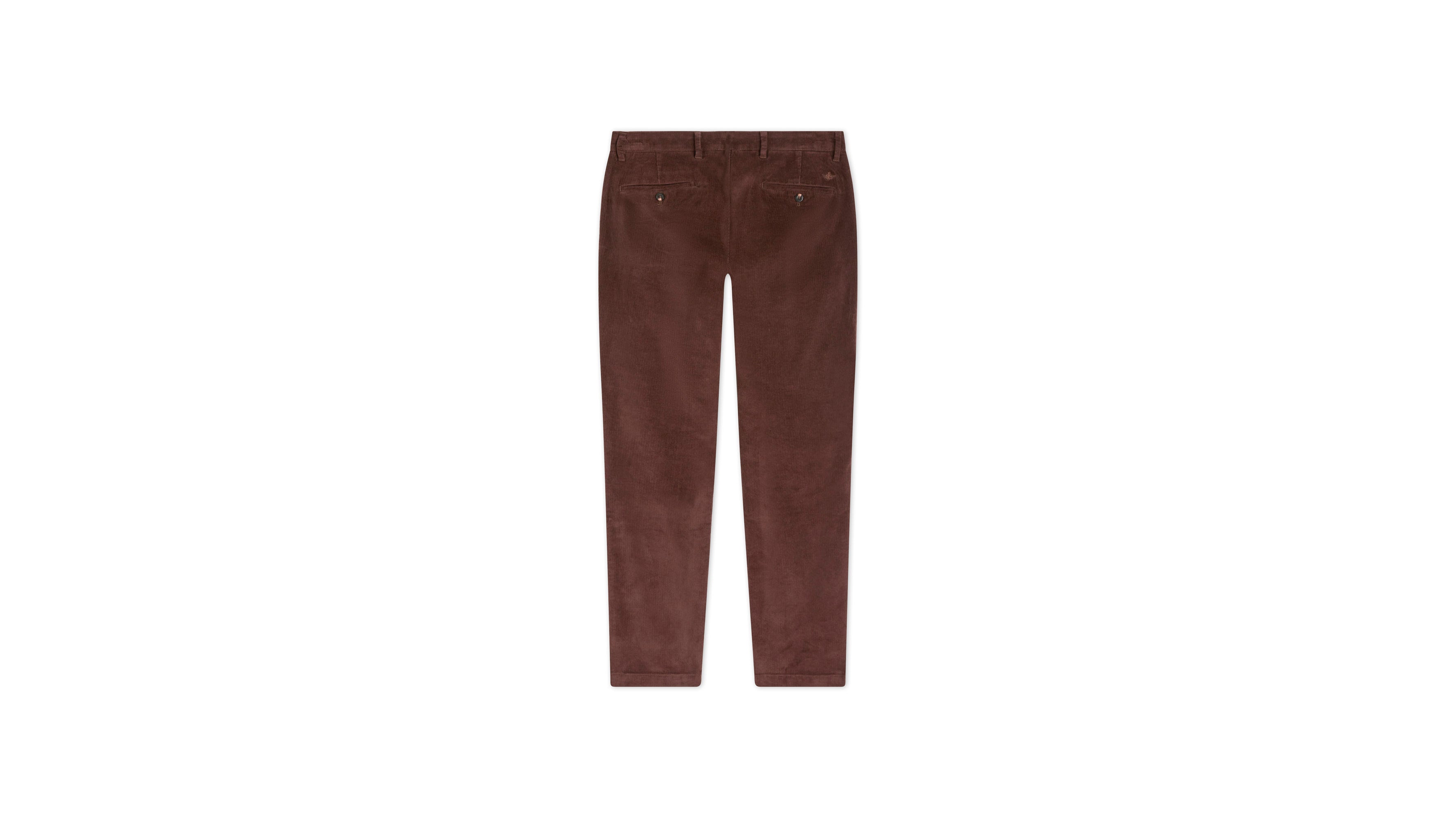 Dockers Crafted Khaki chino slim tapered marron stretch