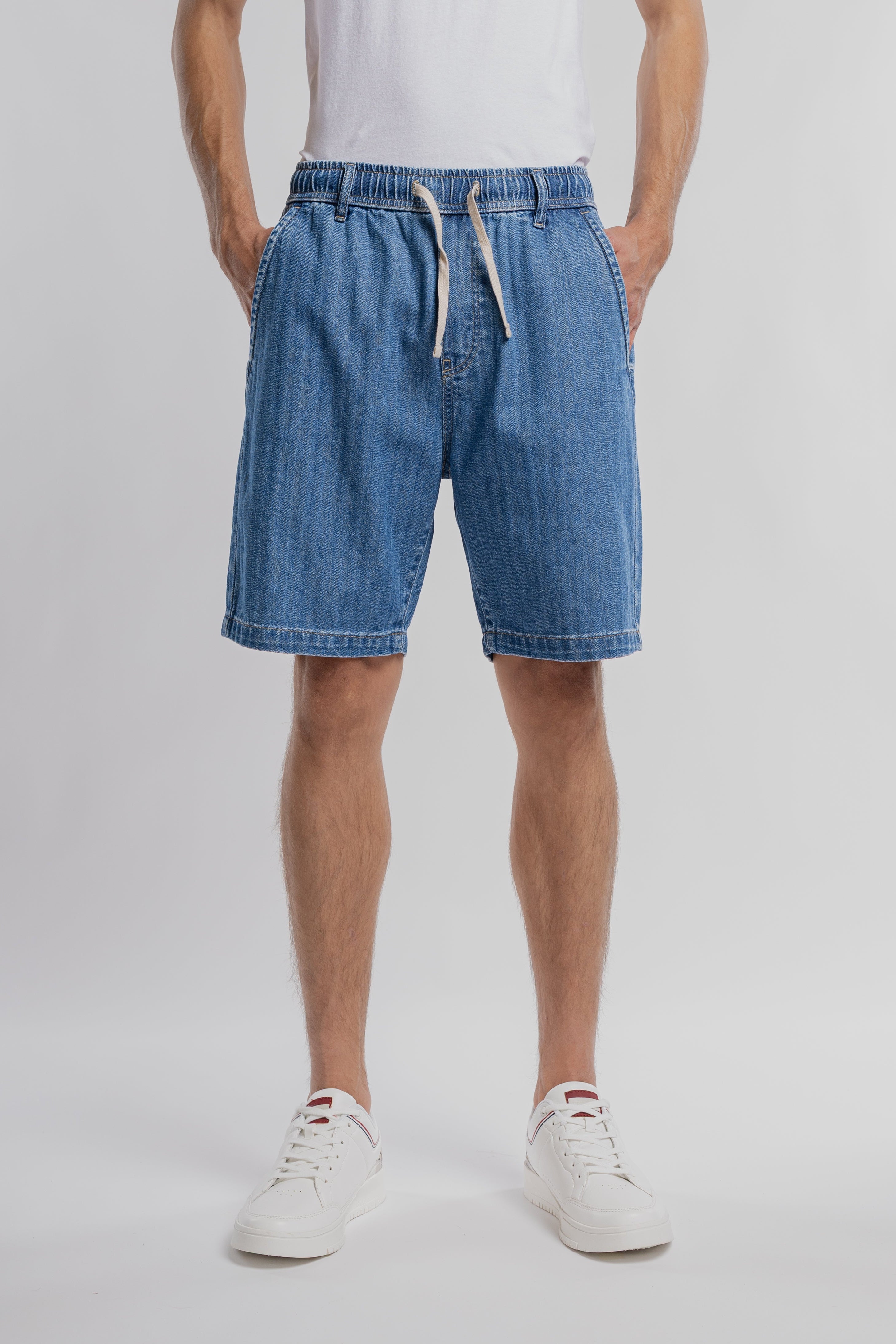 Teddy Smith S-Anton SH Vintage Indigo short denim homme