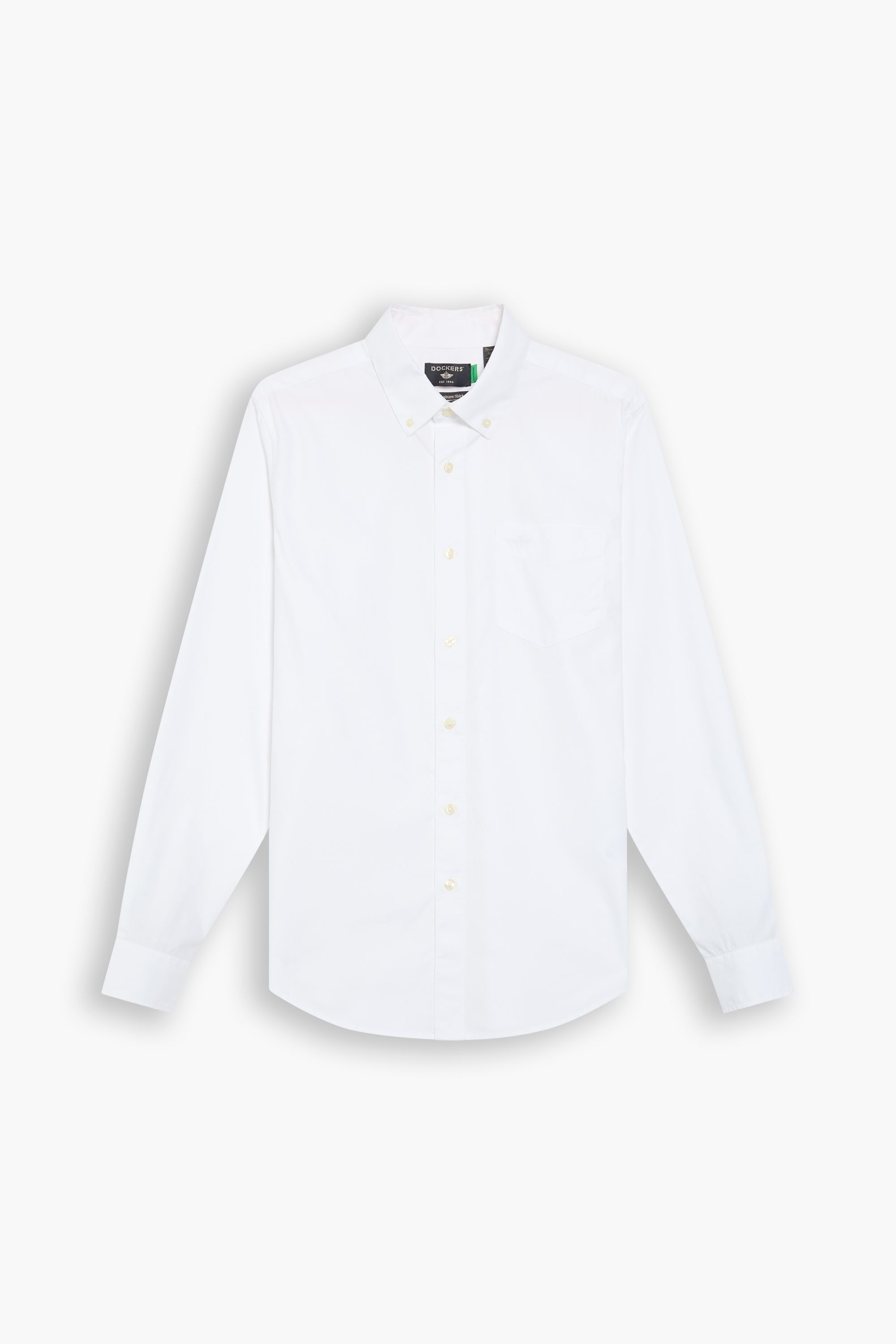 Dockers Signature Stain Defender chemise blanche manches longues